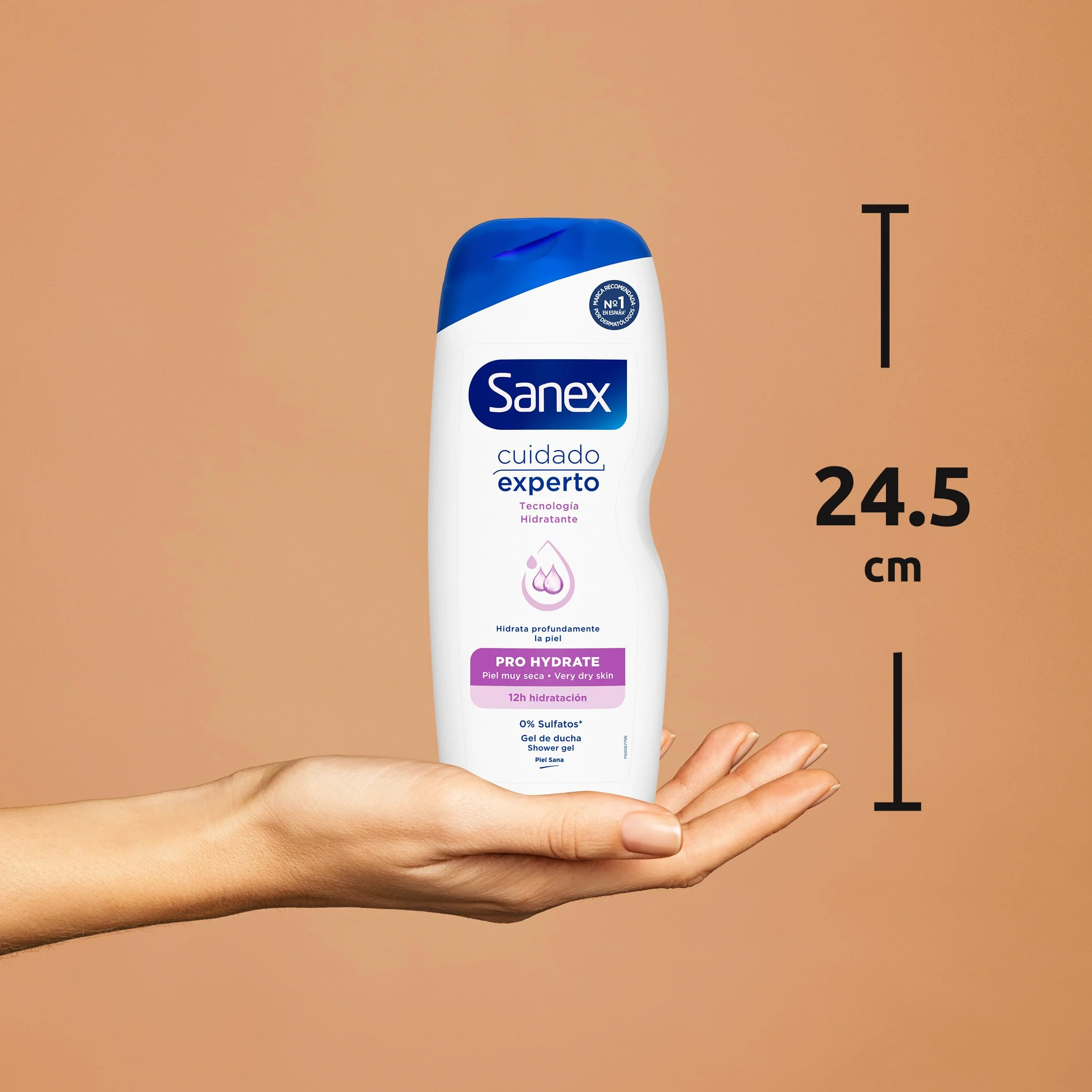 Sanex Cuidado Experto Pro Hydrate Gel de Ducha 600ml Pack 4 Uds