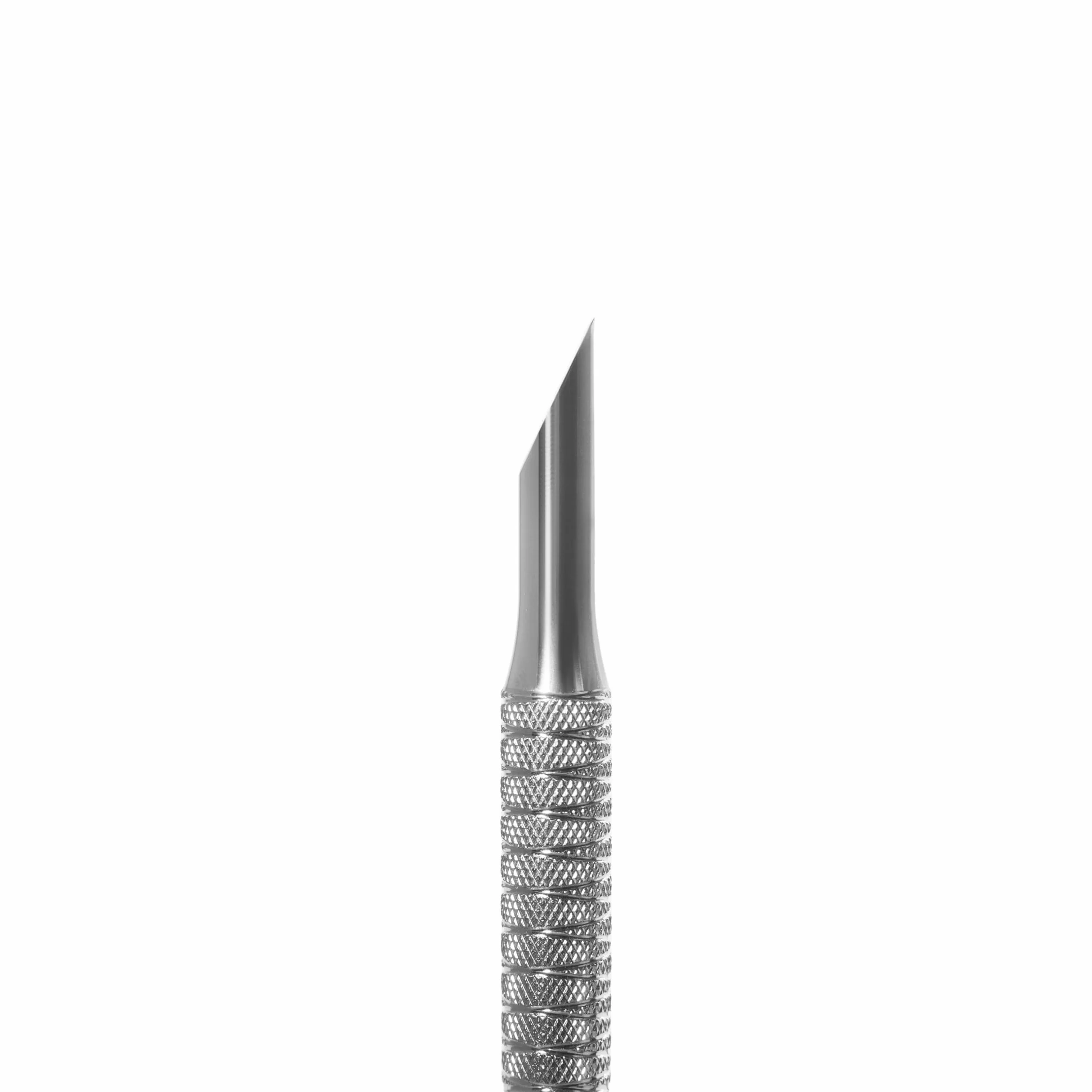 STALEKS PRO Empujador de cutículas 2 en 1 Acero Inoxidable Expert PE-51/2