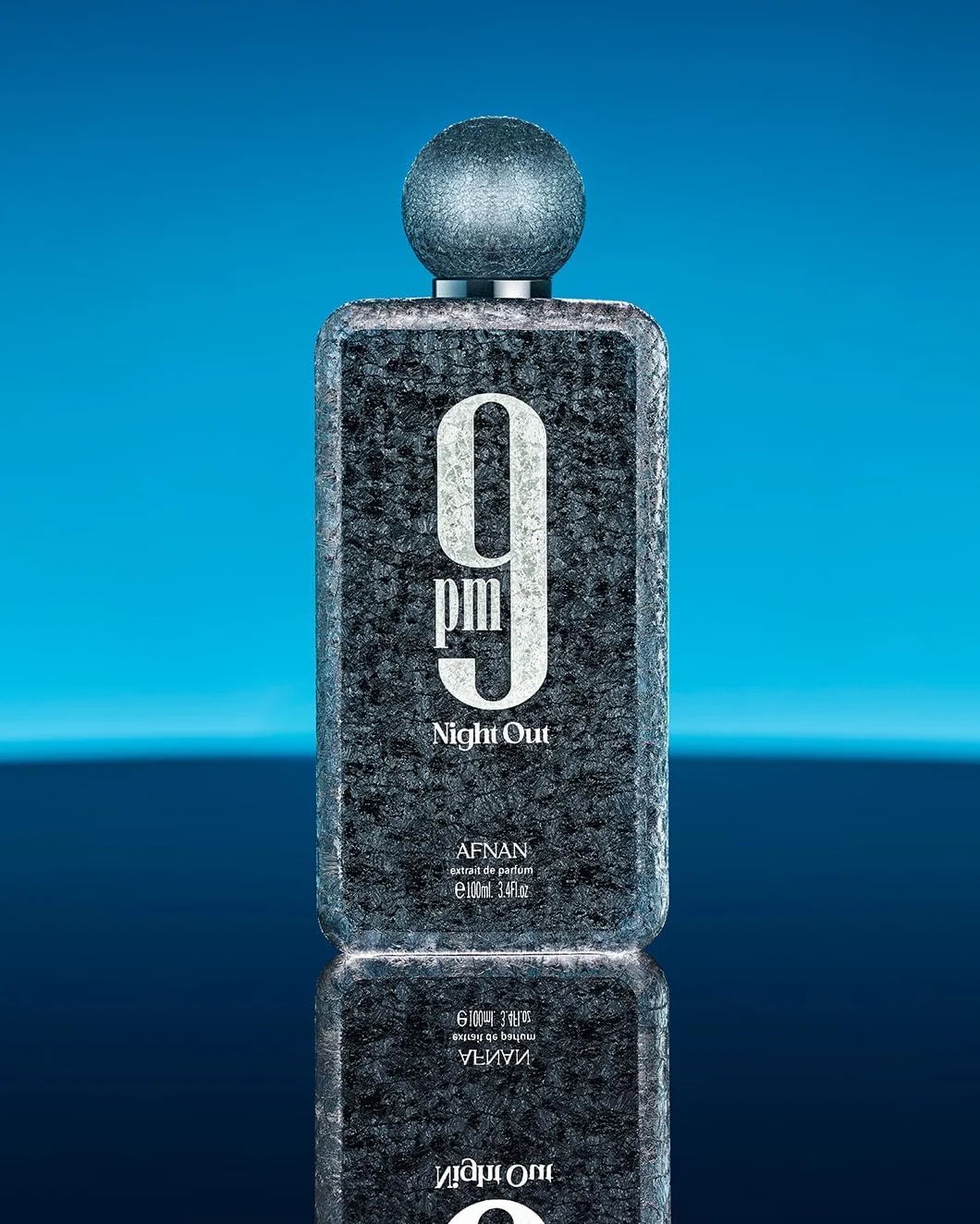 Afnan 9 PM Night Out Perfume Unisex Extrait de Parfum, 3.4 fl oz (100 ml)