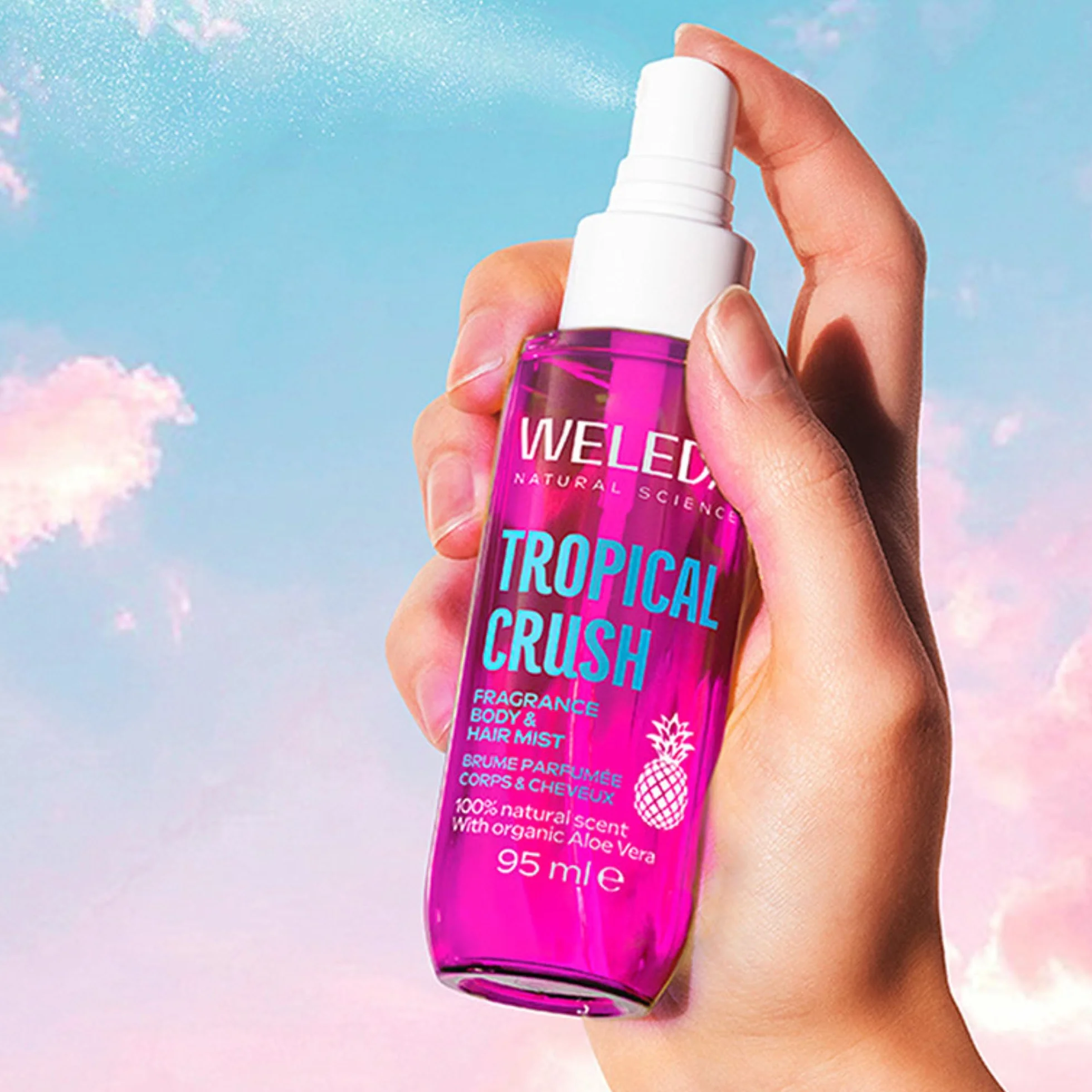Weleda Bruma Perfumada Body & Hair Tropical Crush 95 ml