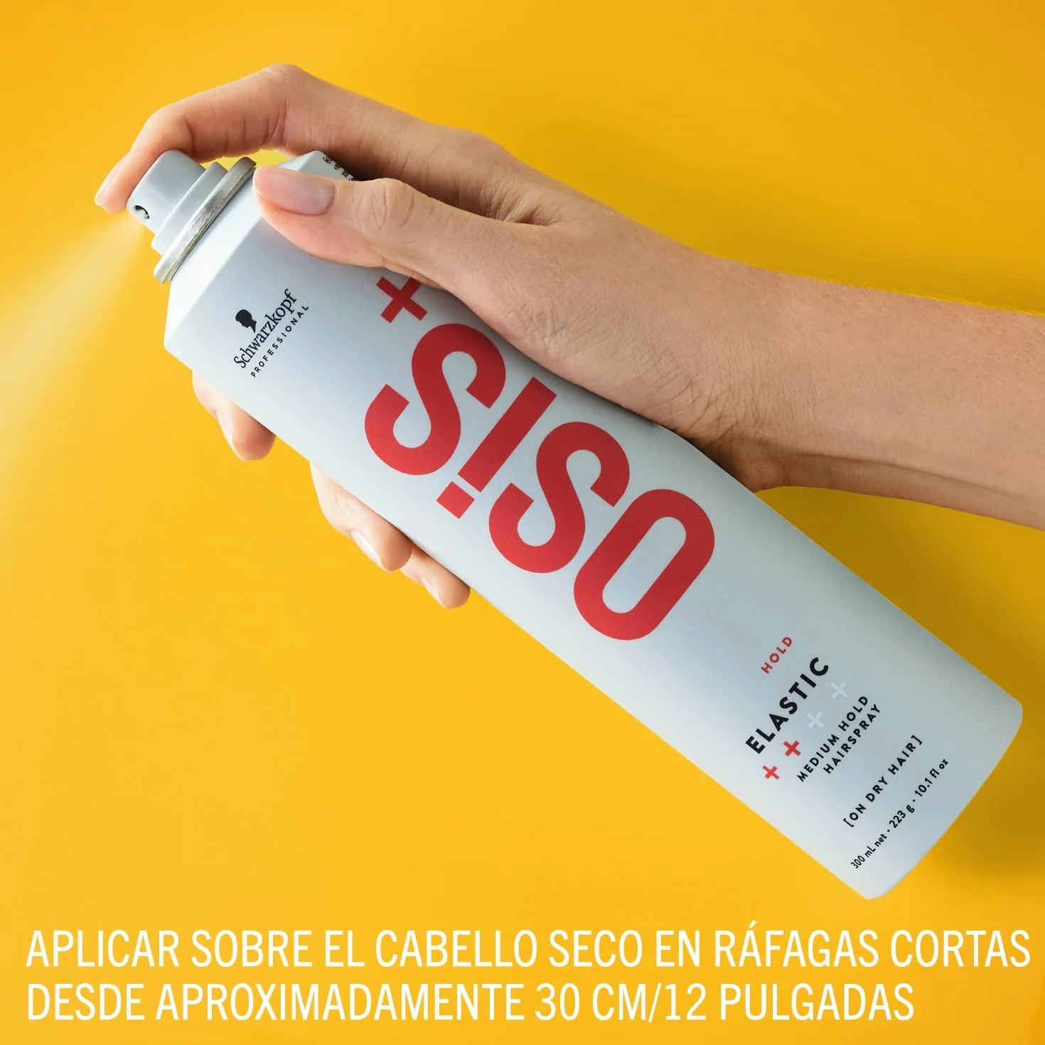 Schwarzkopf Professional OSIS Elastic Lacca Capelli Spray Stratificabile Fijación Media 300 ml