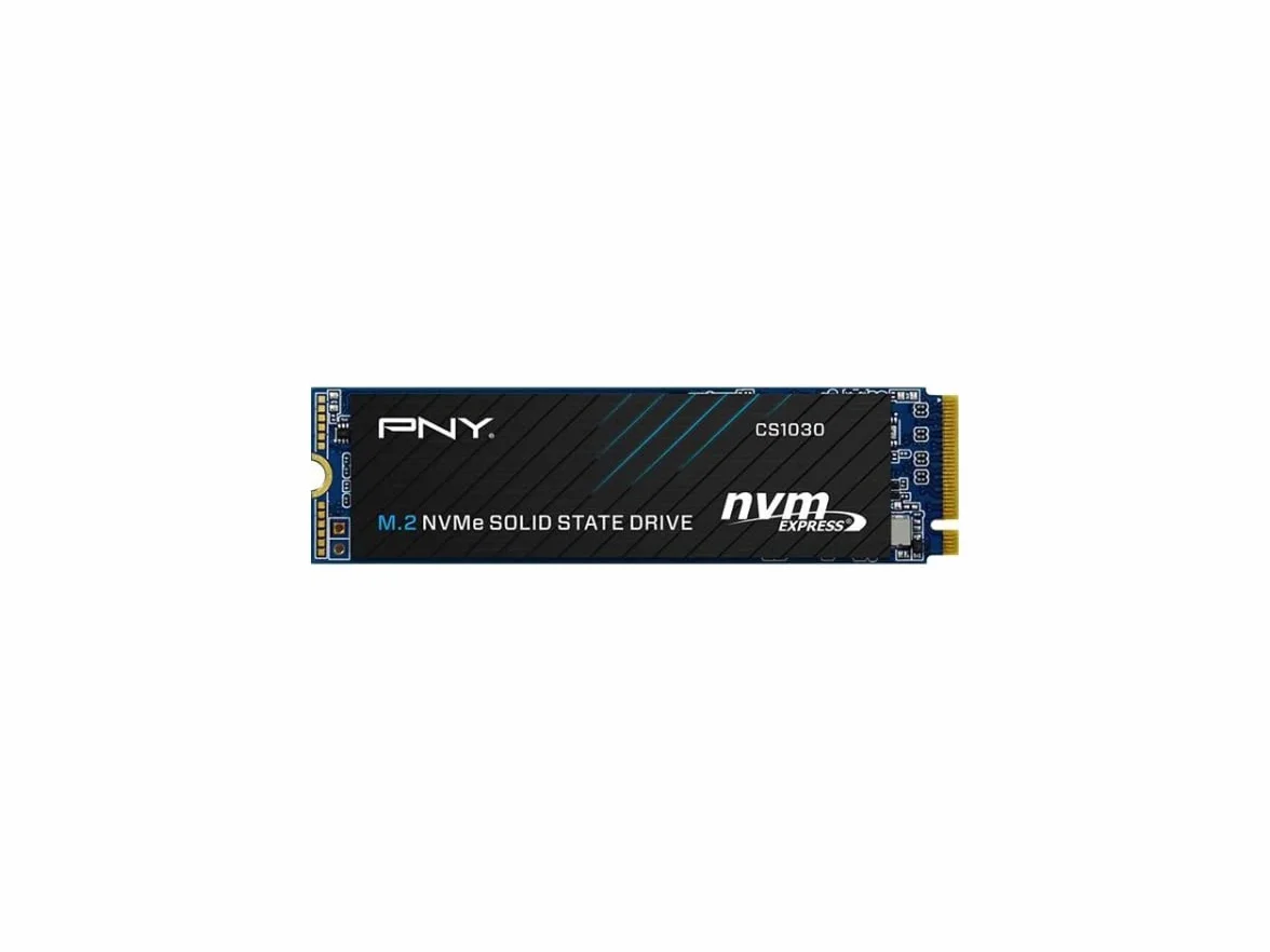 PNY CS1030 500GB M.2 NVMe PCIe Gen3 x4 SSD 2000MB/s Lectura 1100MB/s Escritura