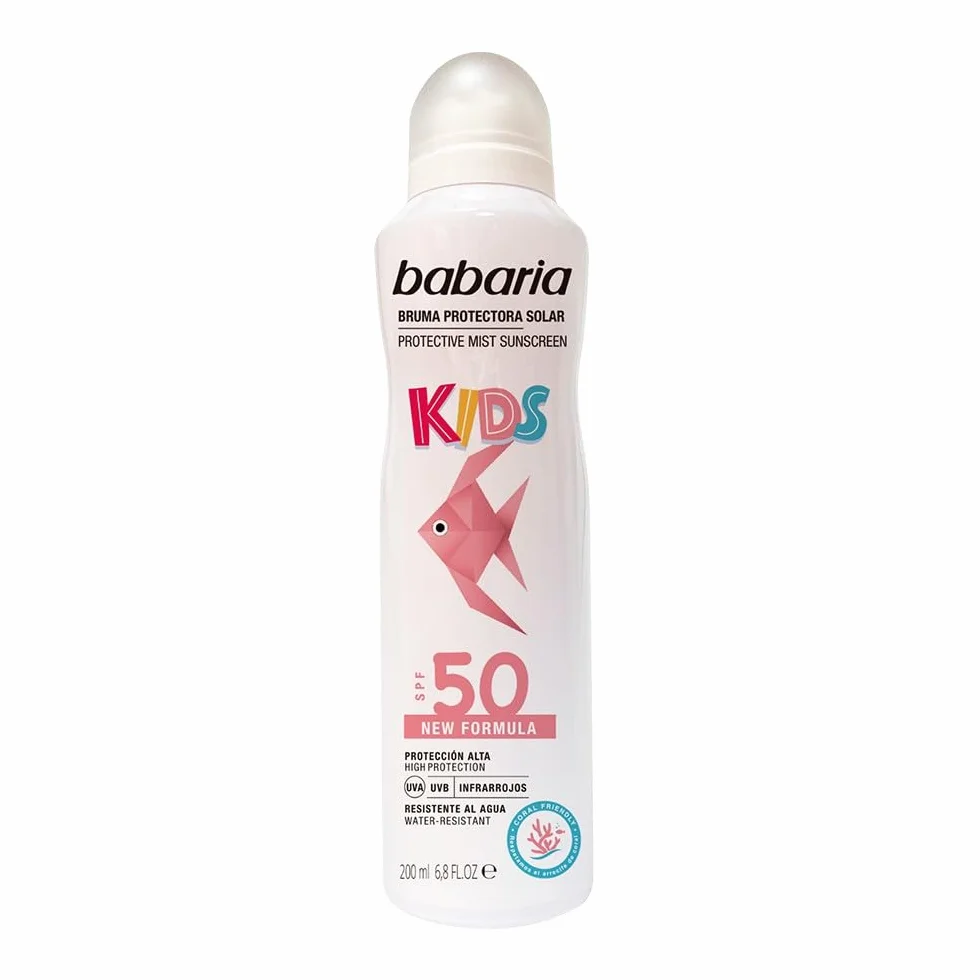 Babaria Bruma Protectora Solar Infantil SPF50 UVA-UVB Infrarrojos 200 ml