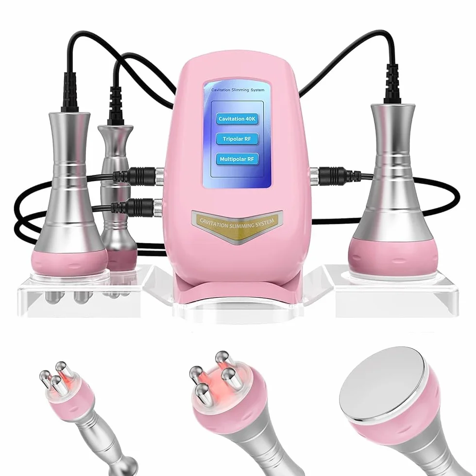 Máquina de Radiofrecuencia Facial y Corporal 3 en 1 40K Anticelulitico Vacumterapia