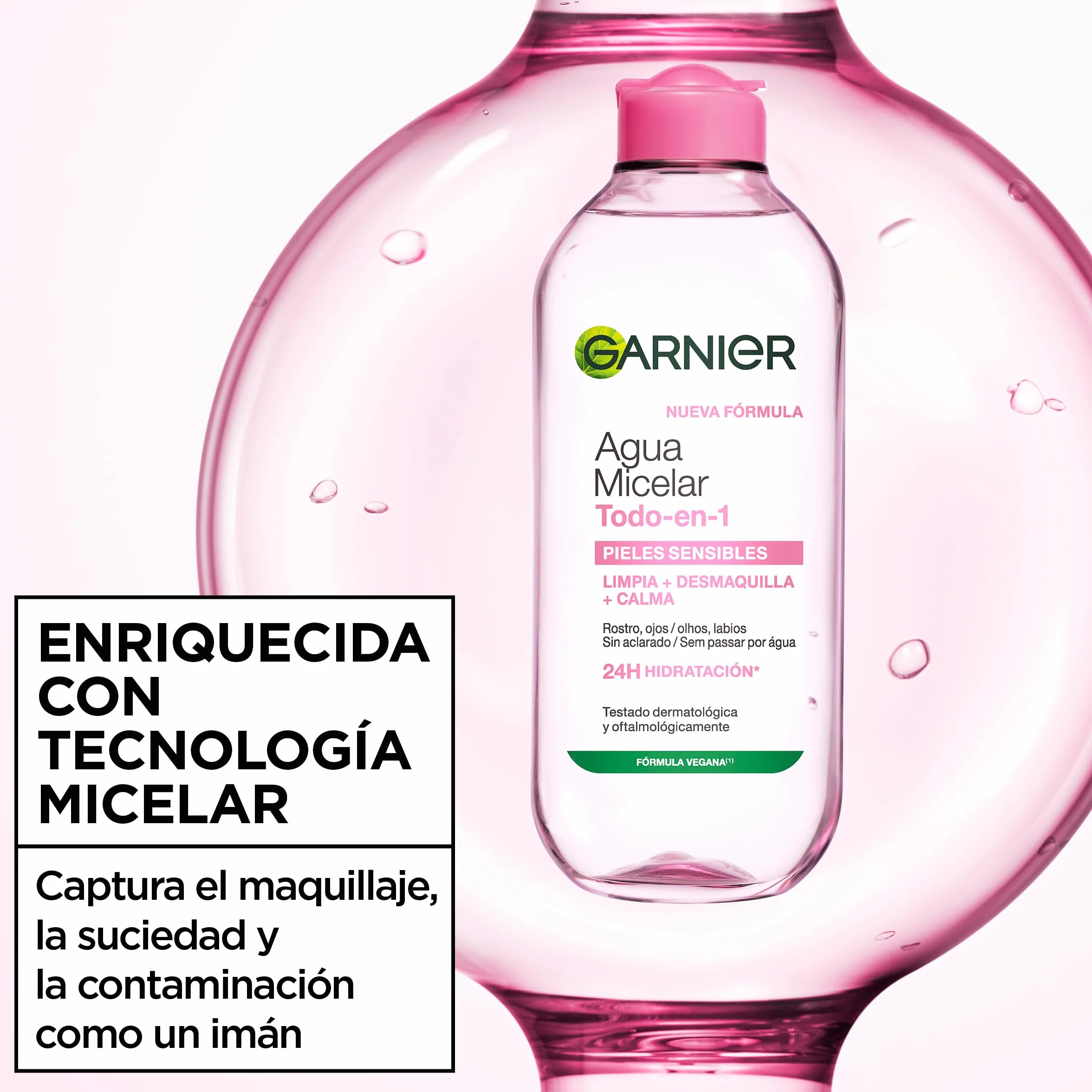 GARNIER Agua Micelar 400ml