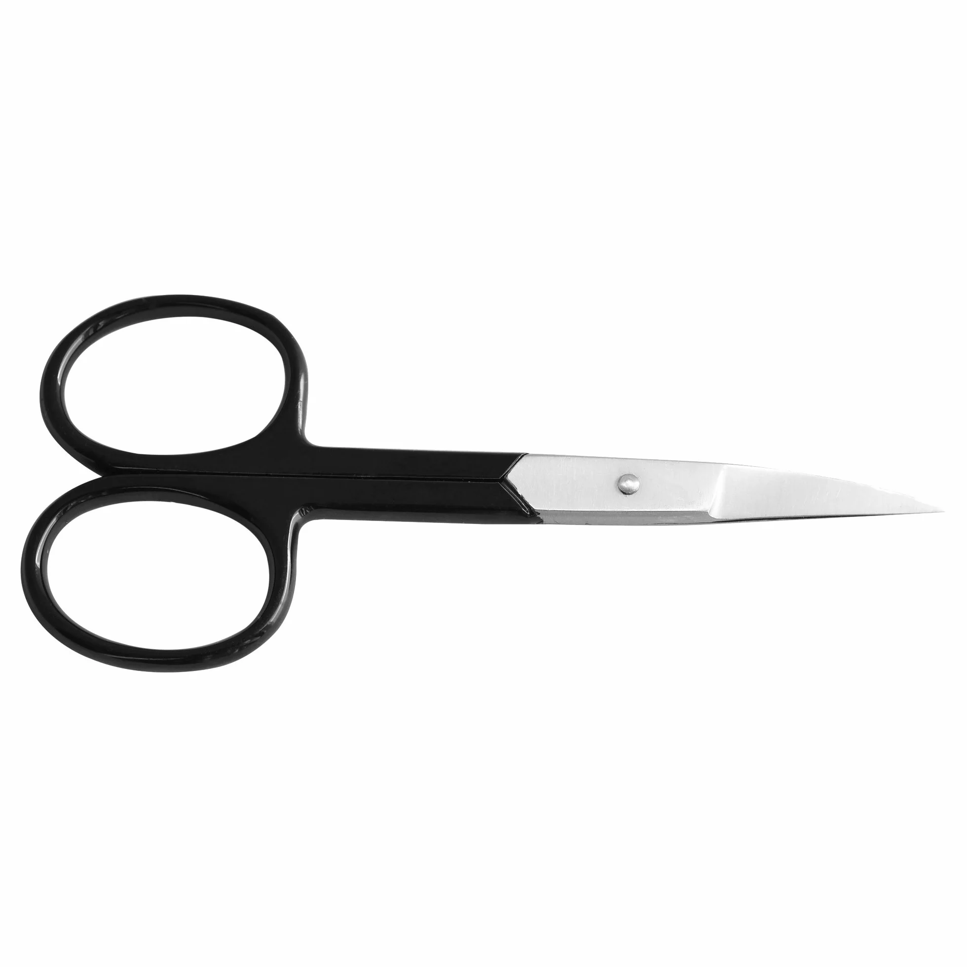 K-Pro Tijera para Uñas y Manicura Profesional Curva Acero Inoxidable Negro