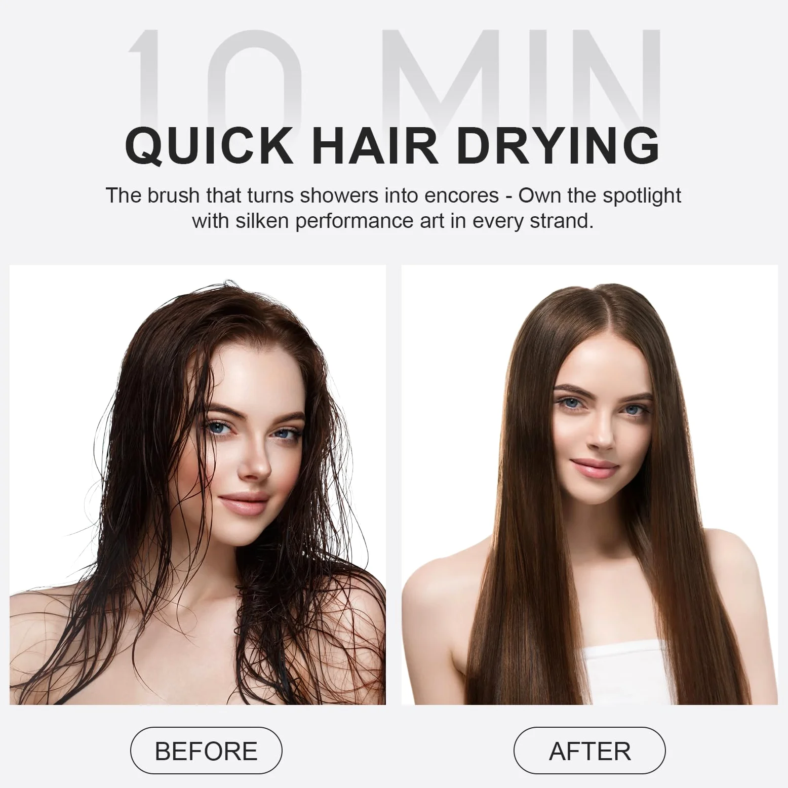Cepillo secador de pelo de doble voltaje en uno, cepillo de aire caliente de forma ovalada de 2 pulgadas, herramientas de viaje para el cabello/voluminizador/alisador/rizador, cepillo europeo de