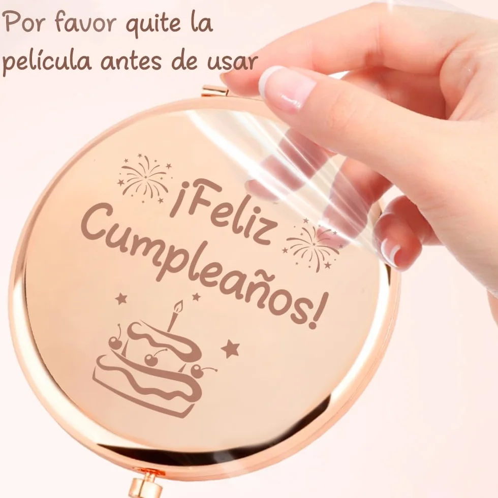 Regalo Cumpleaños Mujer Espejos Compactos