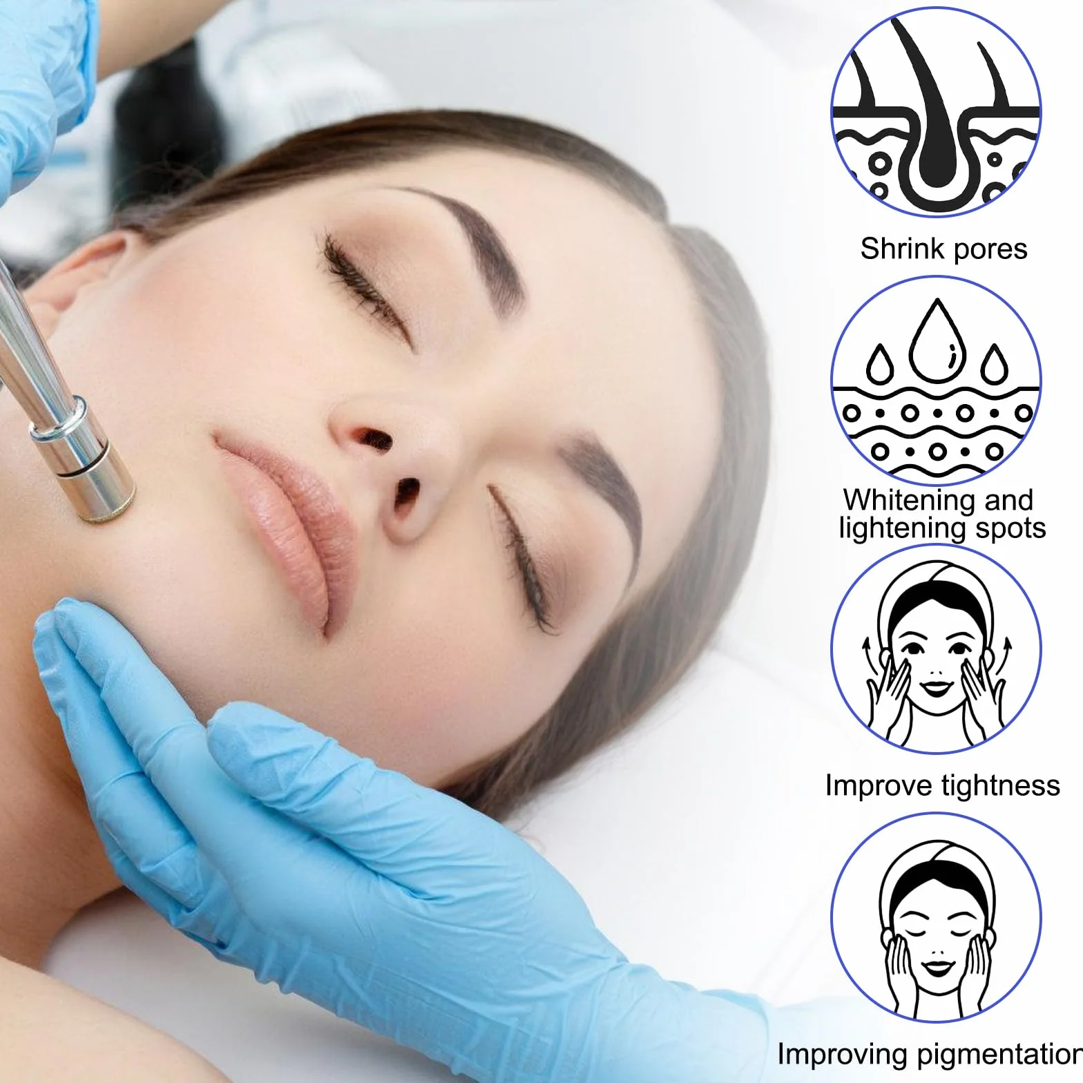 Vaileal 30 piezas Microneedling Agujas de repuesto Derma Pen para eliminación de acné cicatrices arrugas