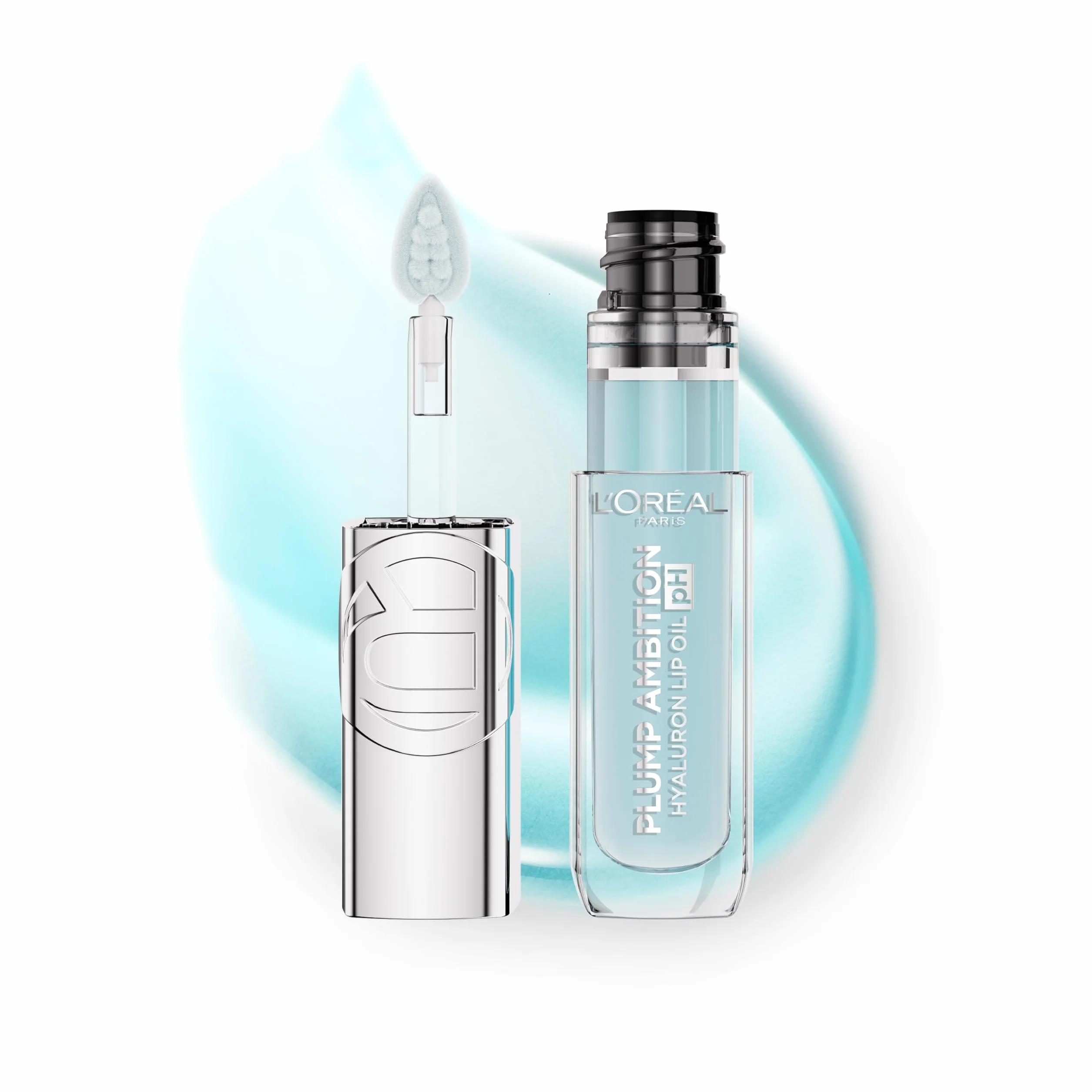 L'Oreal Paris Aceite Labial Voluminizador Plump Ambition Tono 113 Cristal Ice 5ml