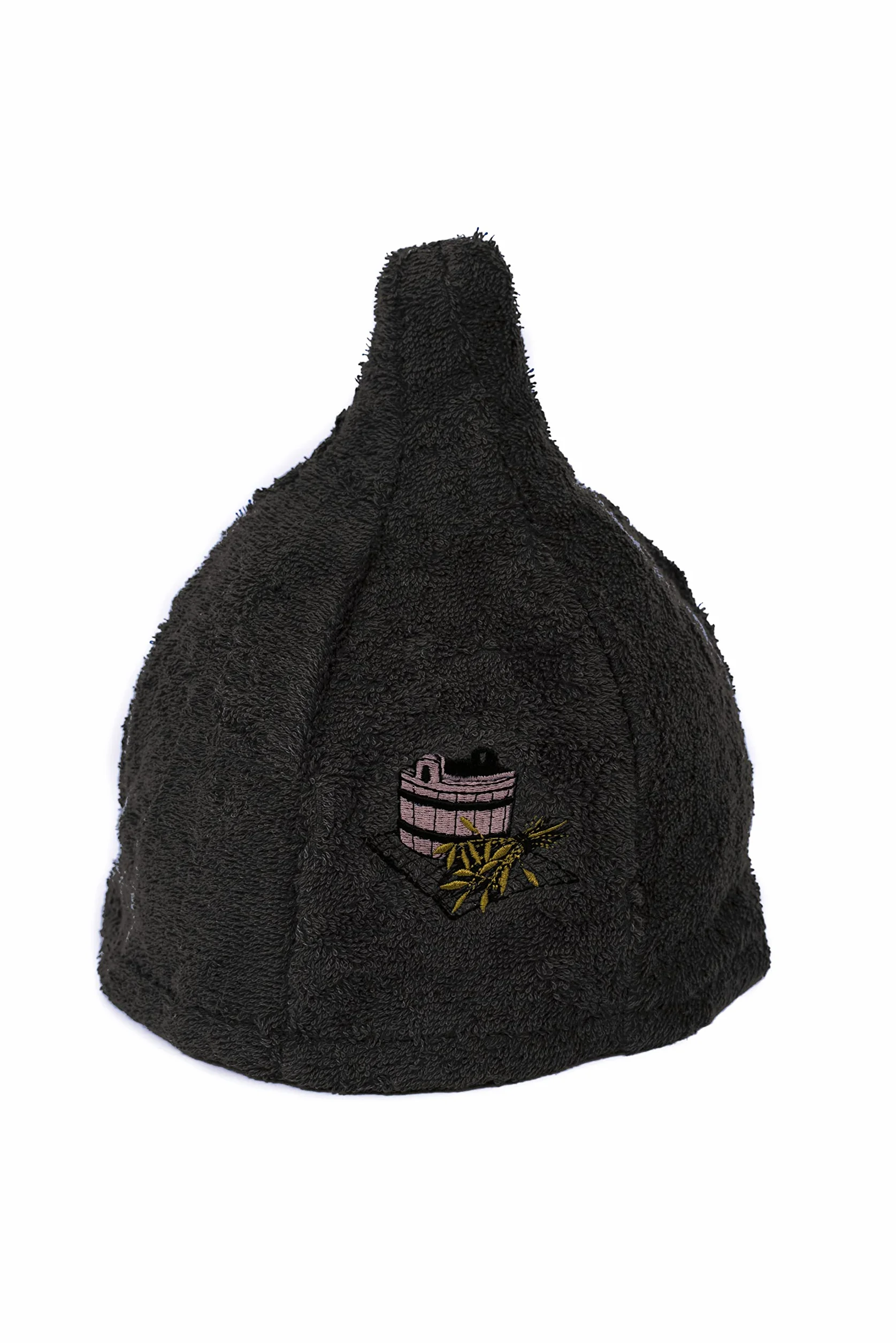 Sombrero de Sauna 100% Algodón Bordados Gorro Wellness Hombre Mujer