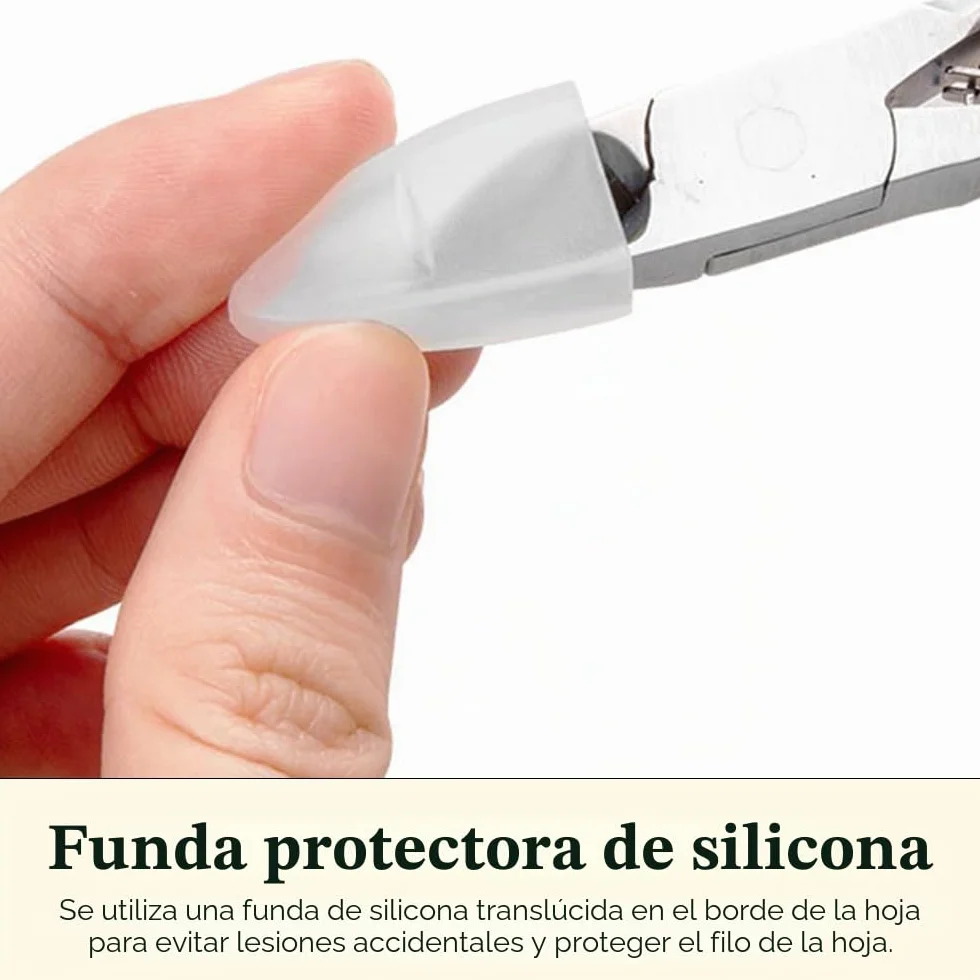 Cortador de cutículas profesional acero inoxidable para manicura y pedicura