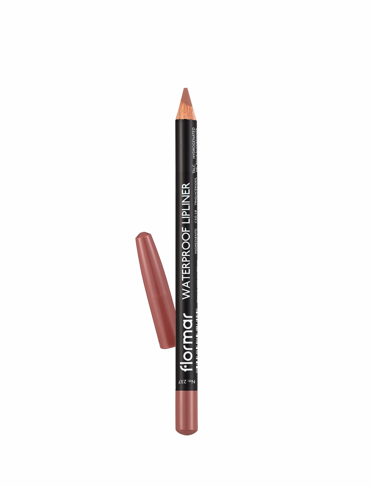 Flormar Perfilador de Labios Permanente e Impermeable - Delineador de Larga Duración, 237 Rosy Sand