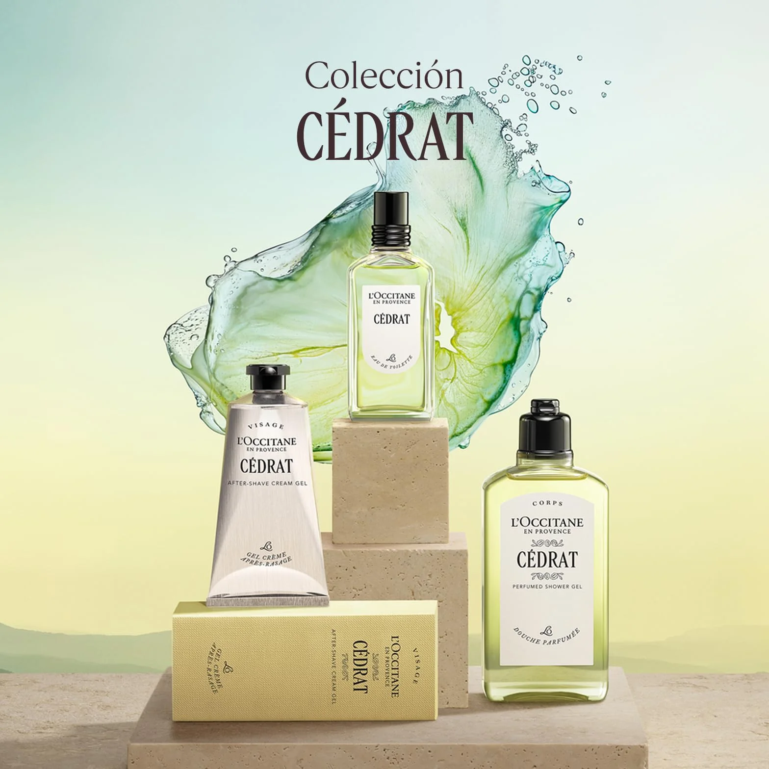 L'OCCITANE Gel Crème Aftershave Cédrat 75 ml