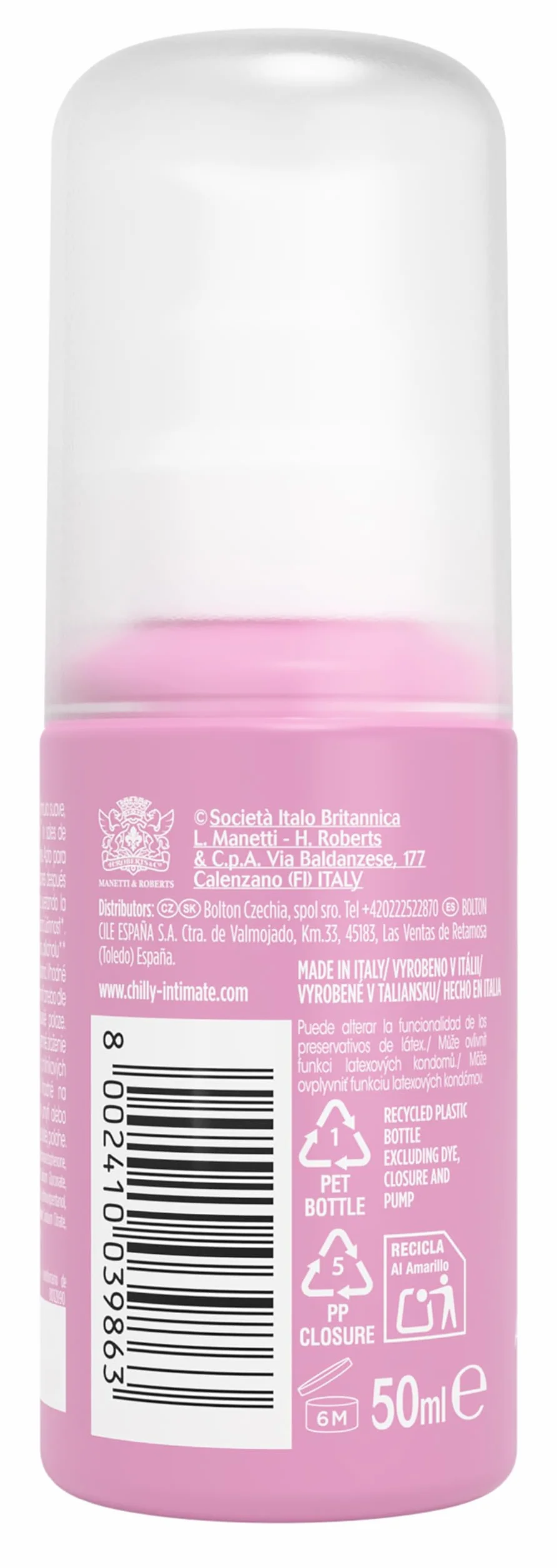 Chilly Desodorante íntimo en pulverizador delicado 50 ml