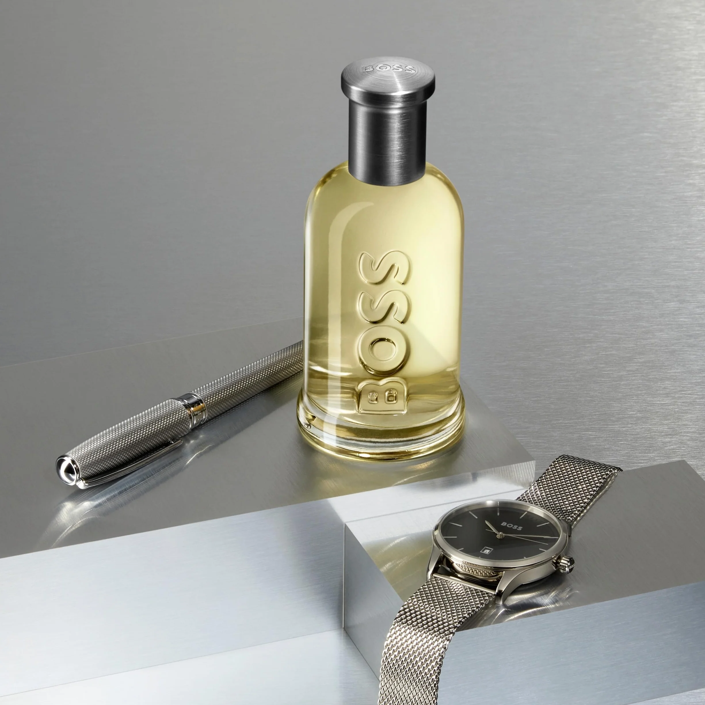 BOSS Bottled Eau de Toilette para hombre | Fragancia masculina con notas amaderadas y canela