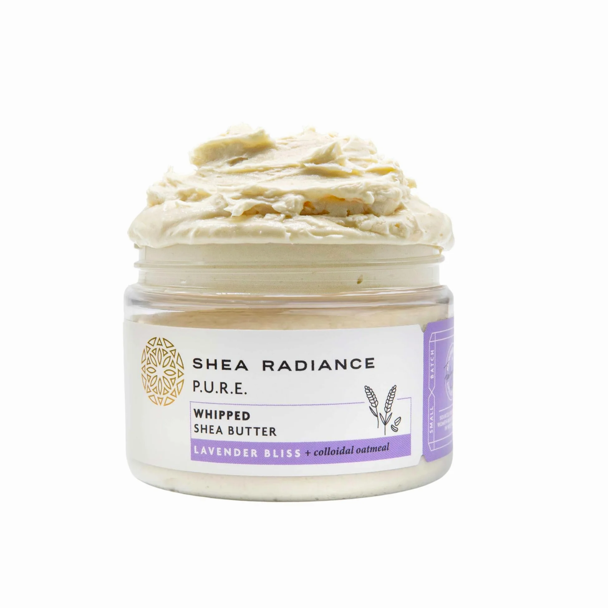 Shea Radiance Batida Mantequilla de karité Lavanda Bliss – 4 oz
