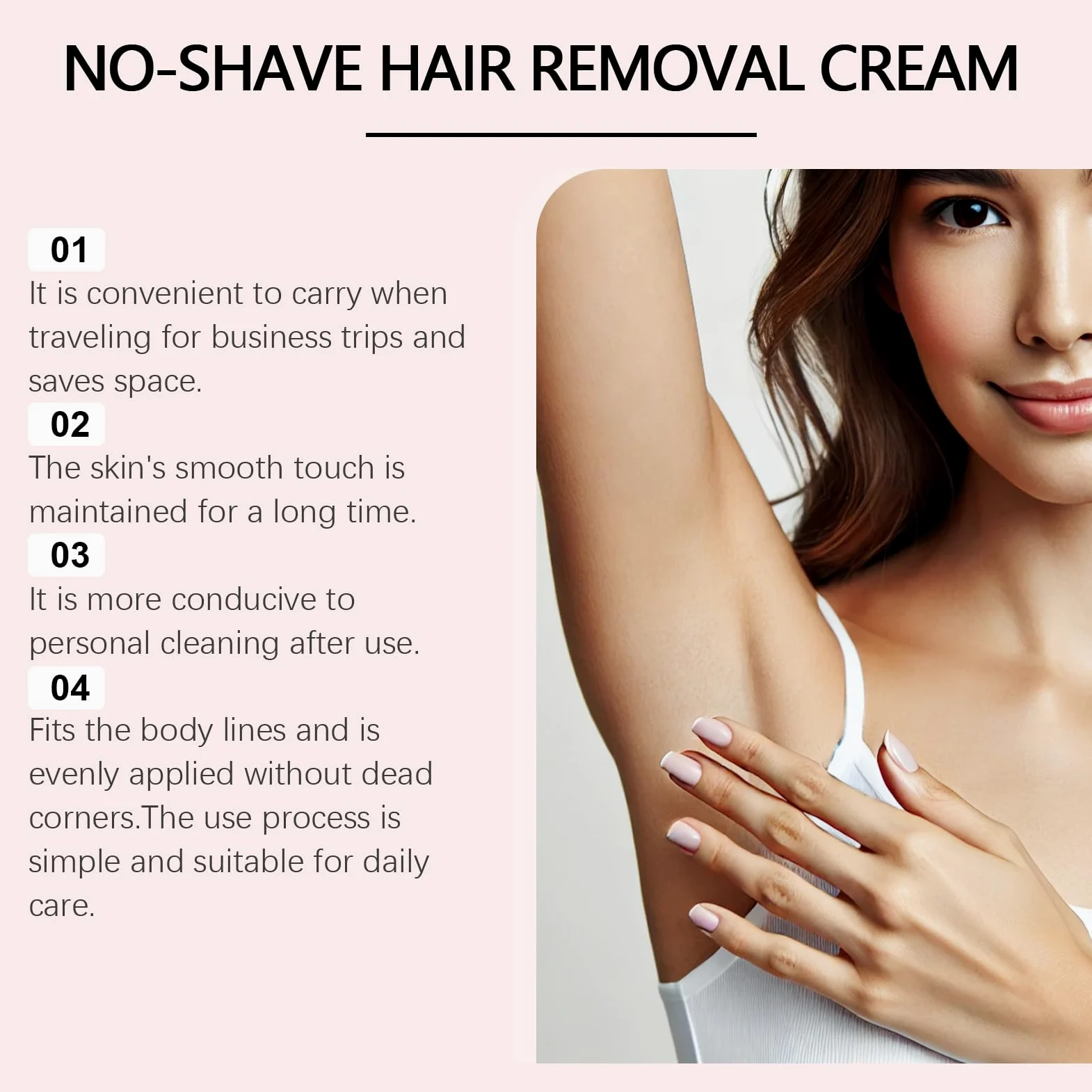Crema Depilatoria Sin Afeitado – Depilación Rápida Y Suave Para Piel Sensible, Deja Piel Suave Y Protegida Después De La Depilación, Axilas, Piernas Y Zona Intima (8pcs)