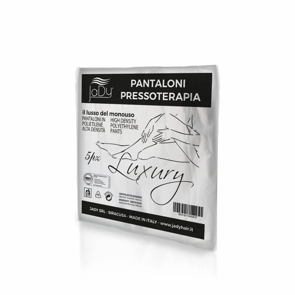 Pantalones Cartene para Presoterapia Talla Única XS a XXXL Higiénico Desechable Transparente 5 g Paquete de 1
