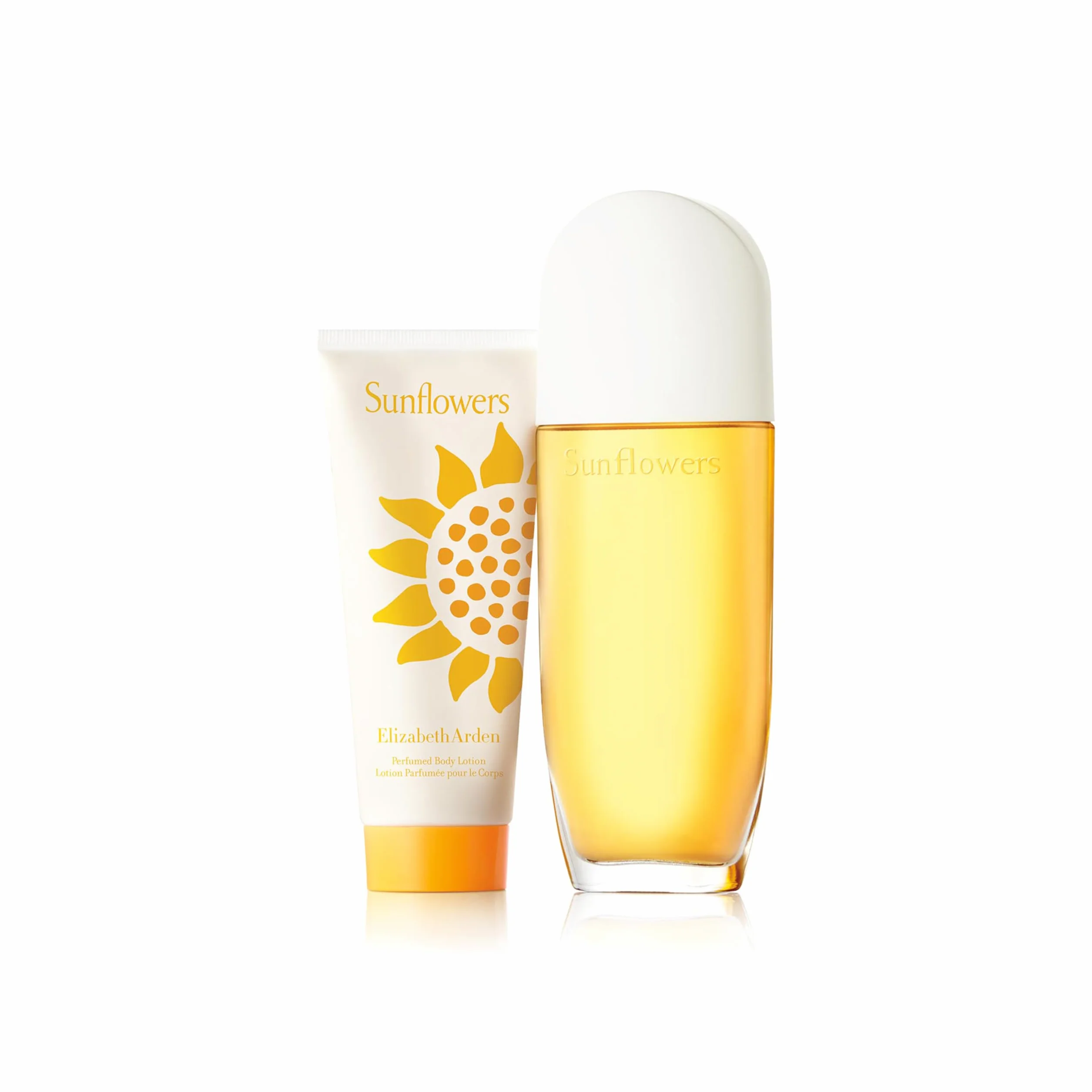ELIZABETH ARDEN Sunflowers Eau de Toilette 100ml Body Lotion 100ml Set