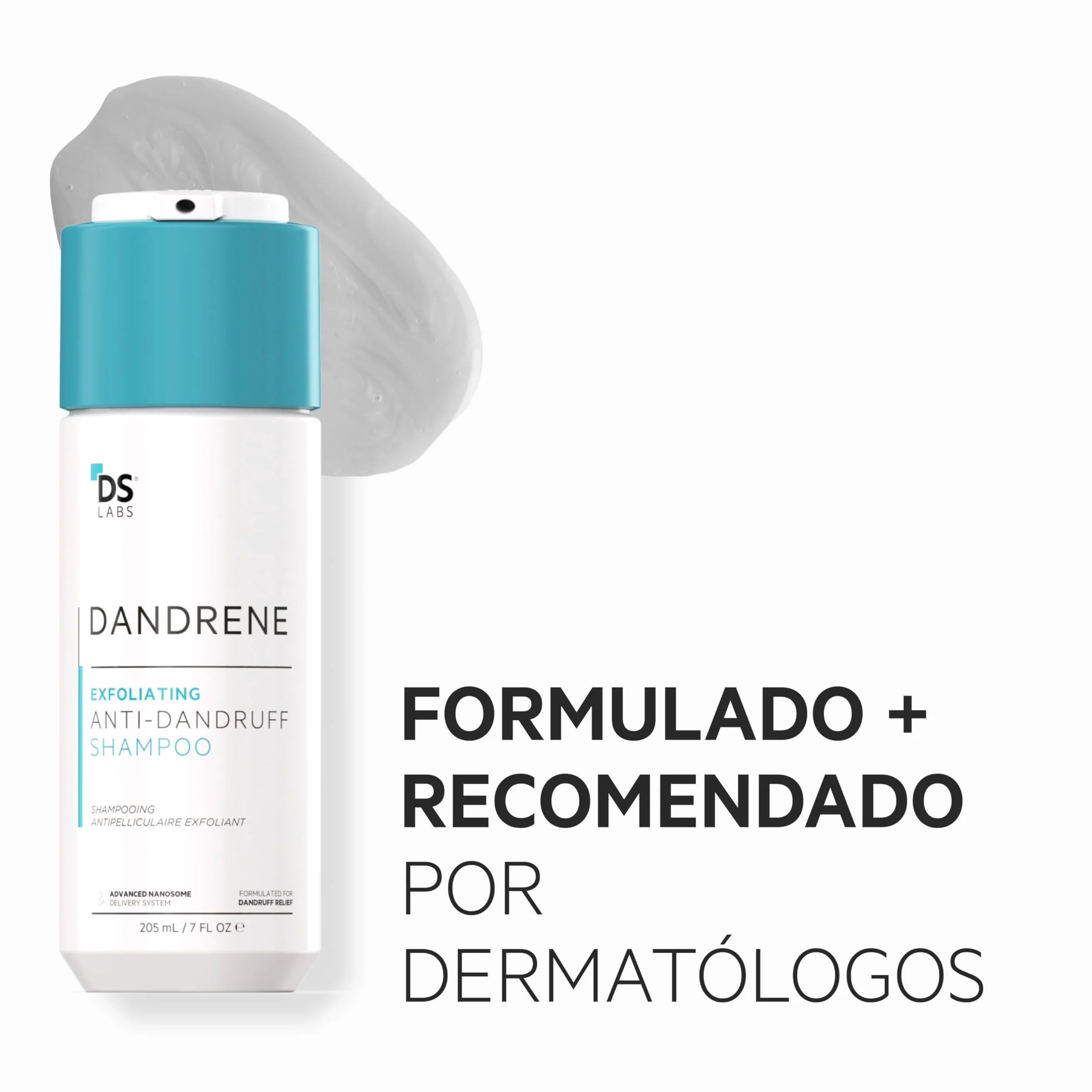 DS Laboratories Dandrene Champú Exfoliante Anticaspa 205 ml