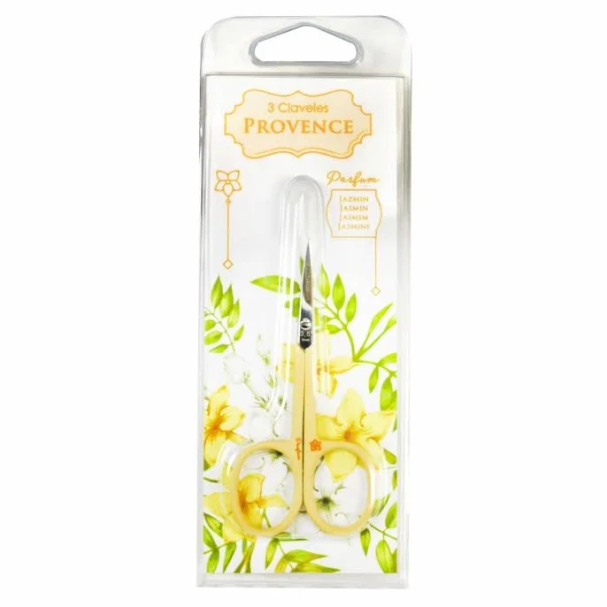 TIJERA CUTICULA CURVA PROVENCE JAZMIN 3,5" D 3C