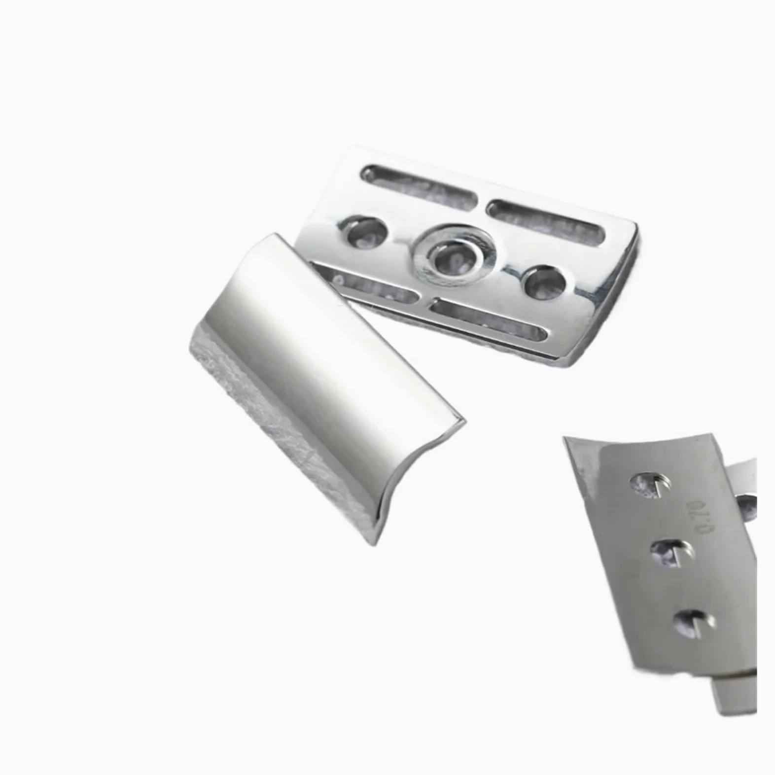 , Compatible Con Yaqi, Trifecta, Cabezal De Afeitar De Seguridad Pulido De Acero Inoxidable 316 Ajustable Con Diferentes Espacios De Hoja