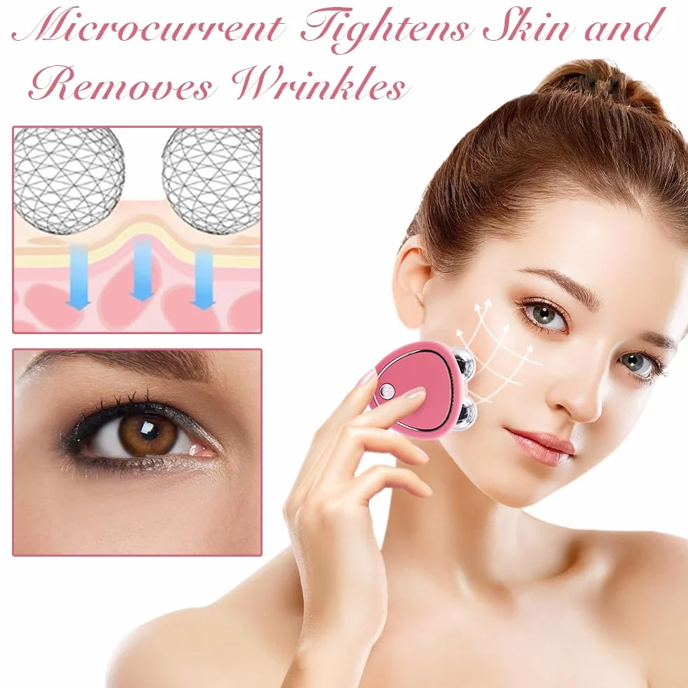 Masajeador Facial Microcorriente Antiarrugas Lifting USB