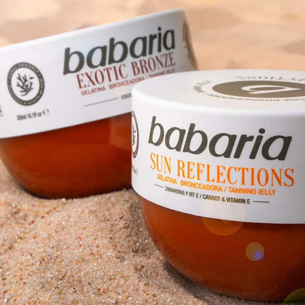 Babaria Gelatina Bronceadora Zanahoria SPF15 300 ml Acelerador Bronceado Protección Media