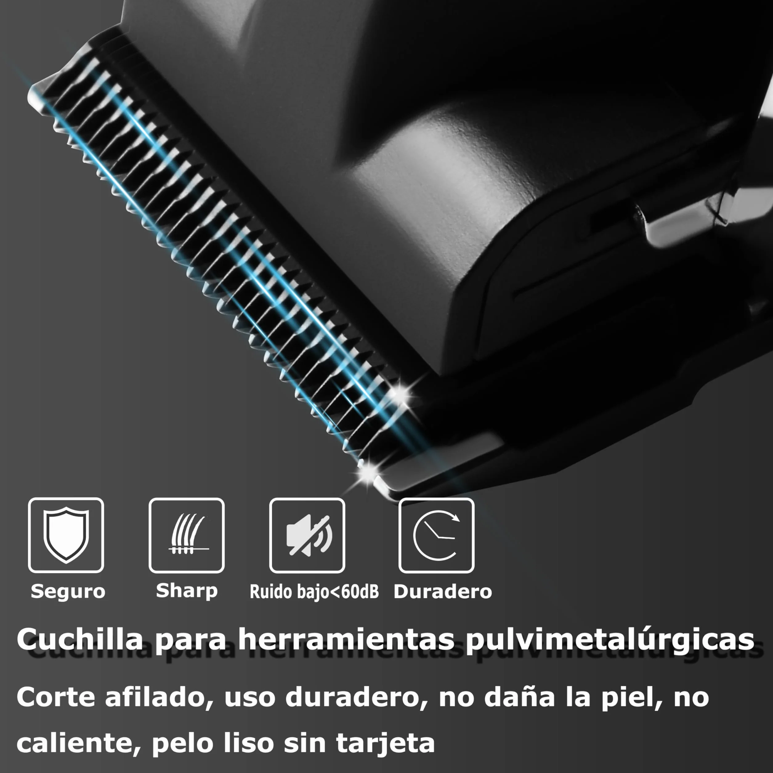 KEMEI 2296 Cortapelos Profesionales Inalámbrico con Cable Recortadora de Pelo y Barba