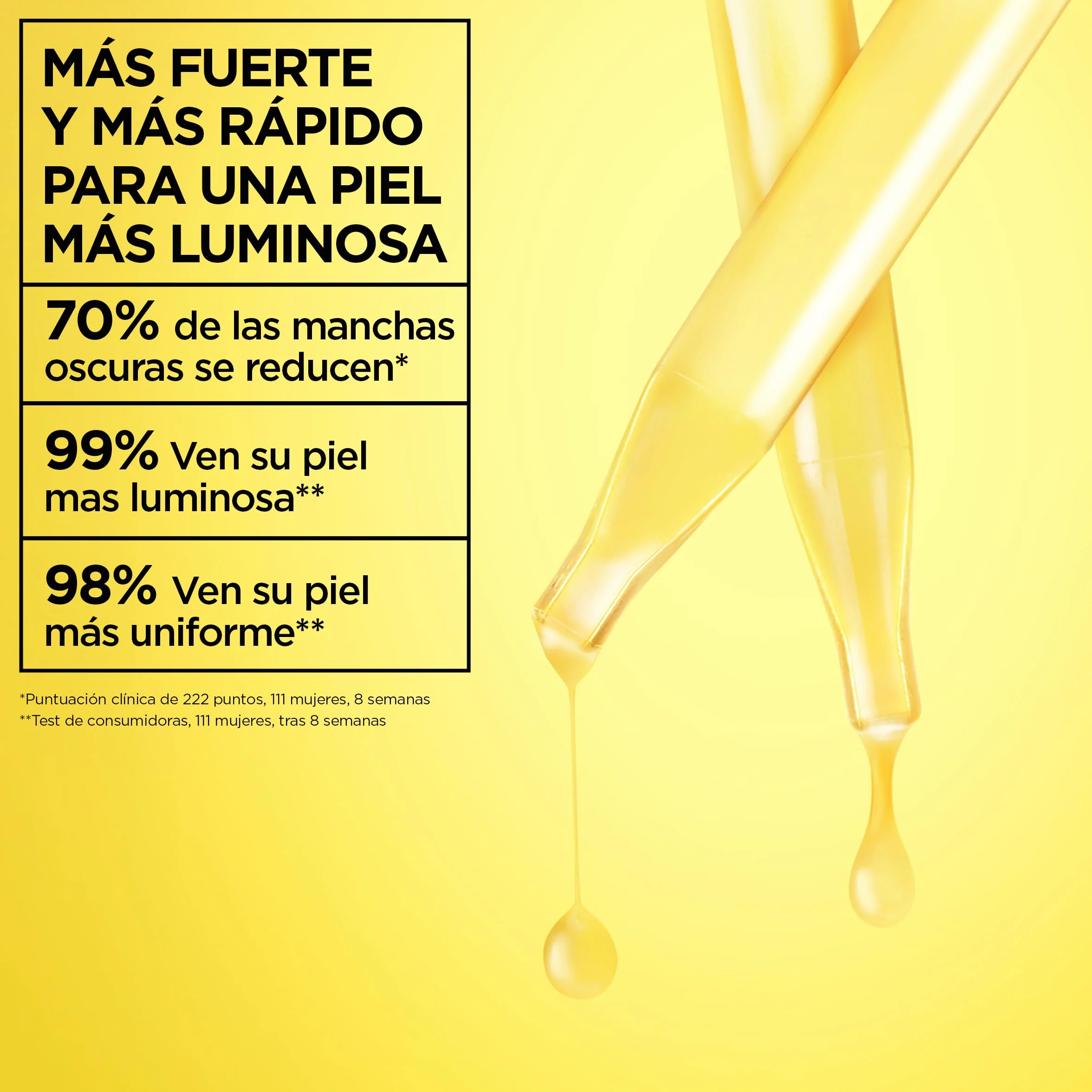 Garnier SkinActive Sérum Antimanchas Vitamina C 4% Niacinamida Ácido Salicílico Melasyl 30 ml