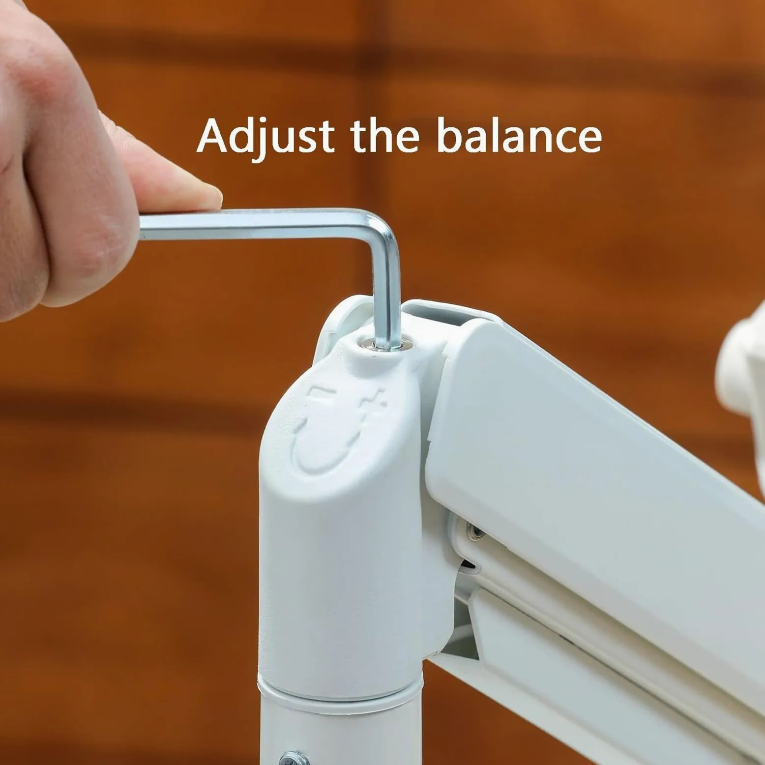 Aspirador de uñas universal de escritorio, aspirador vertical con luz LED, succión ajustable, soporte metálico de ángulo ajustable, colector de polvo profesional para salón de uñas en casa.