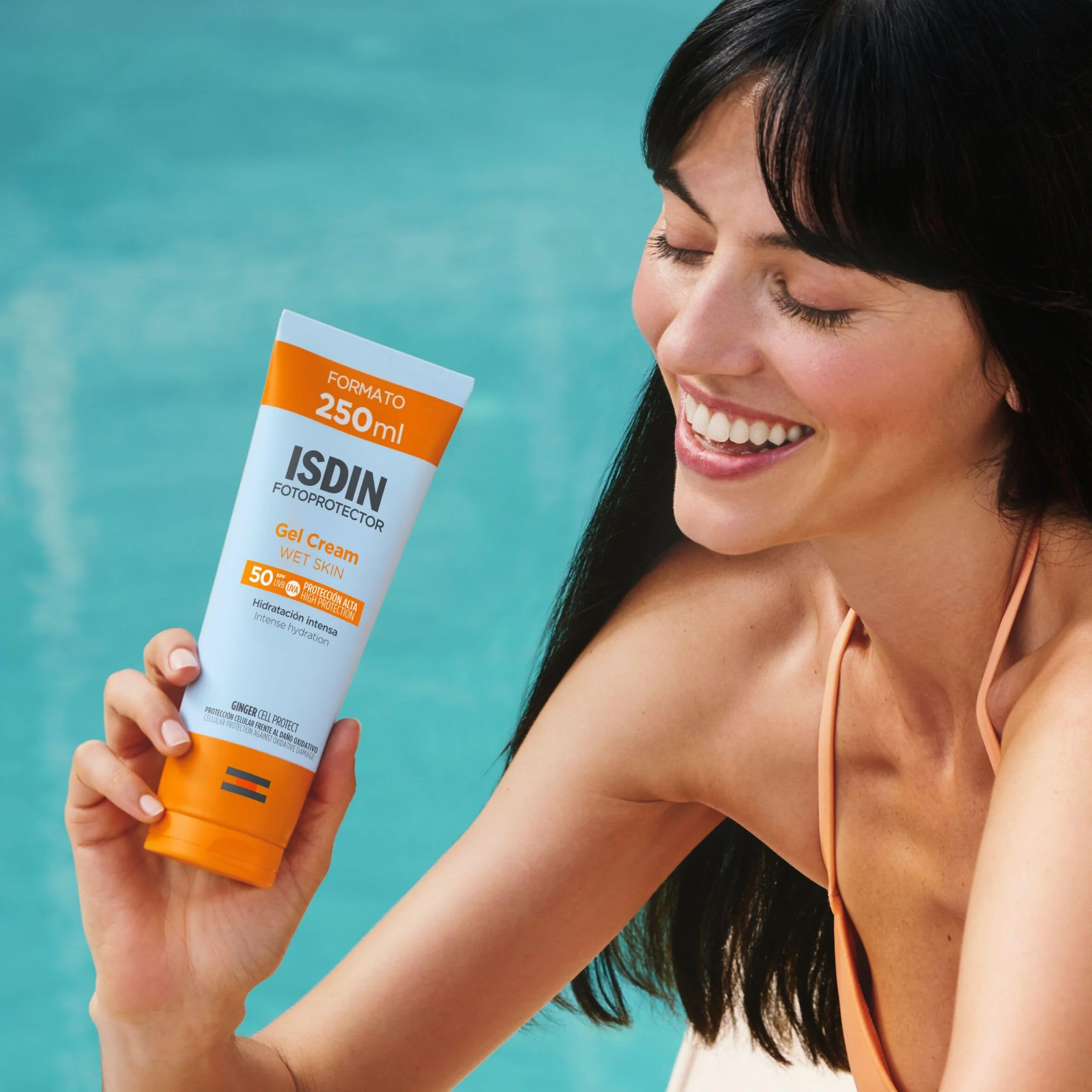 ISDIN Fotoprotector Gel Cream SPF 50 250 ml Crema Solar Corporal