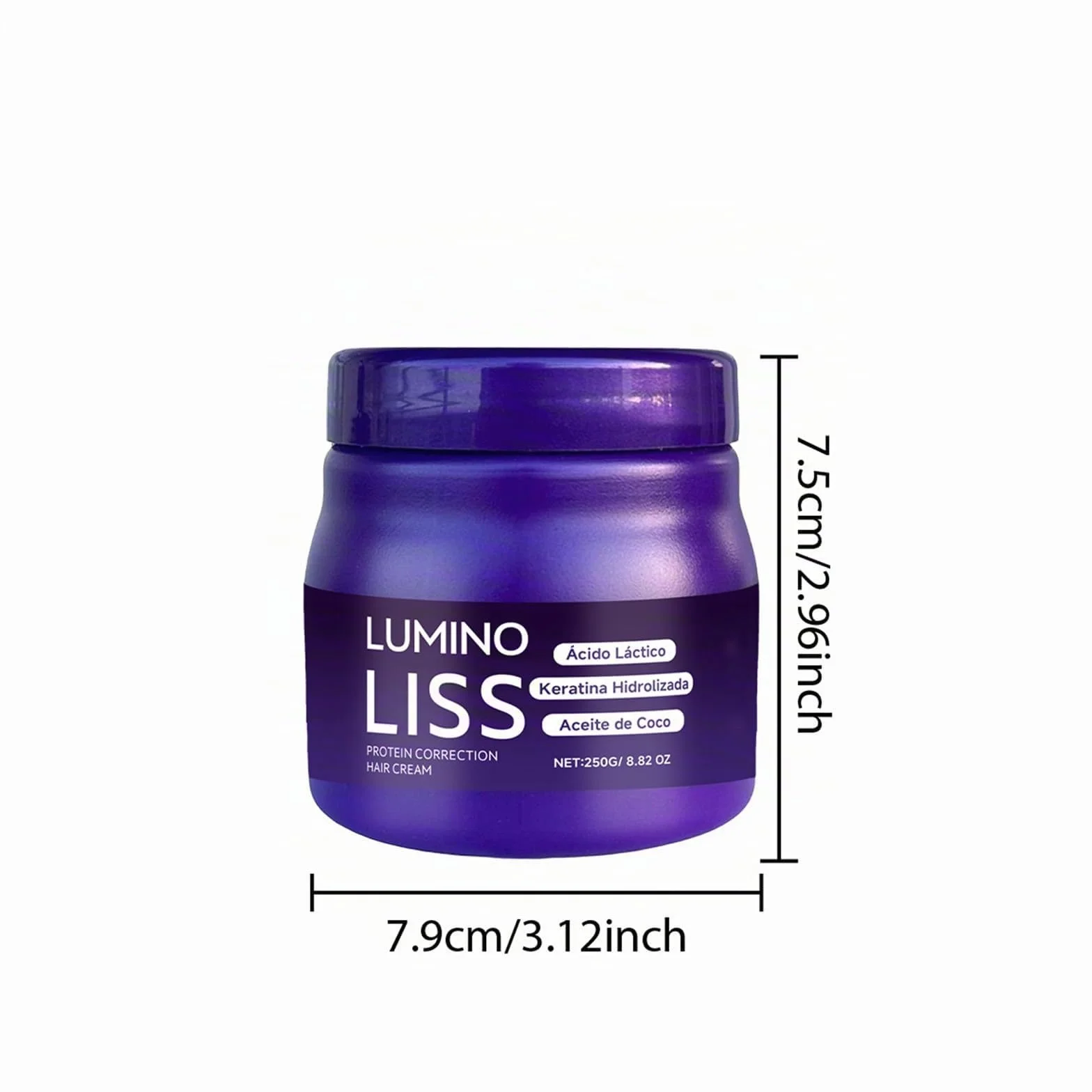 Pemarlis Crema alisadora de pelo con proteínas para cabello dañado