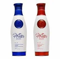 Portier Exclusive Alisado brasileño progresivo con queratina champú y máscara sin formol 1 L