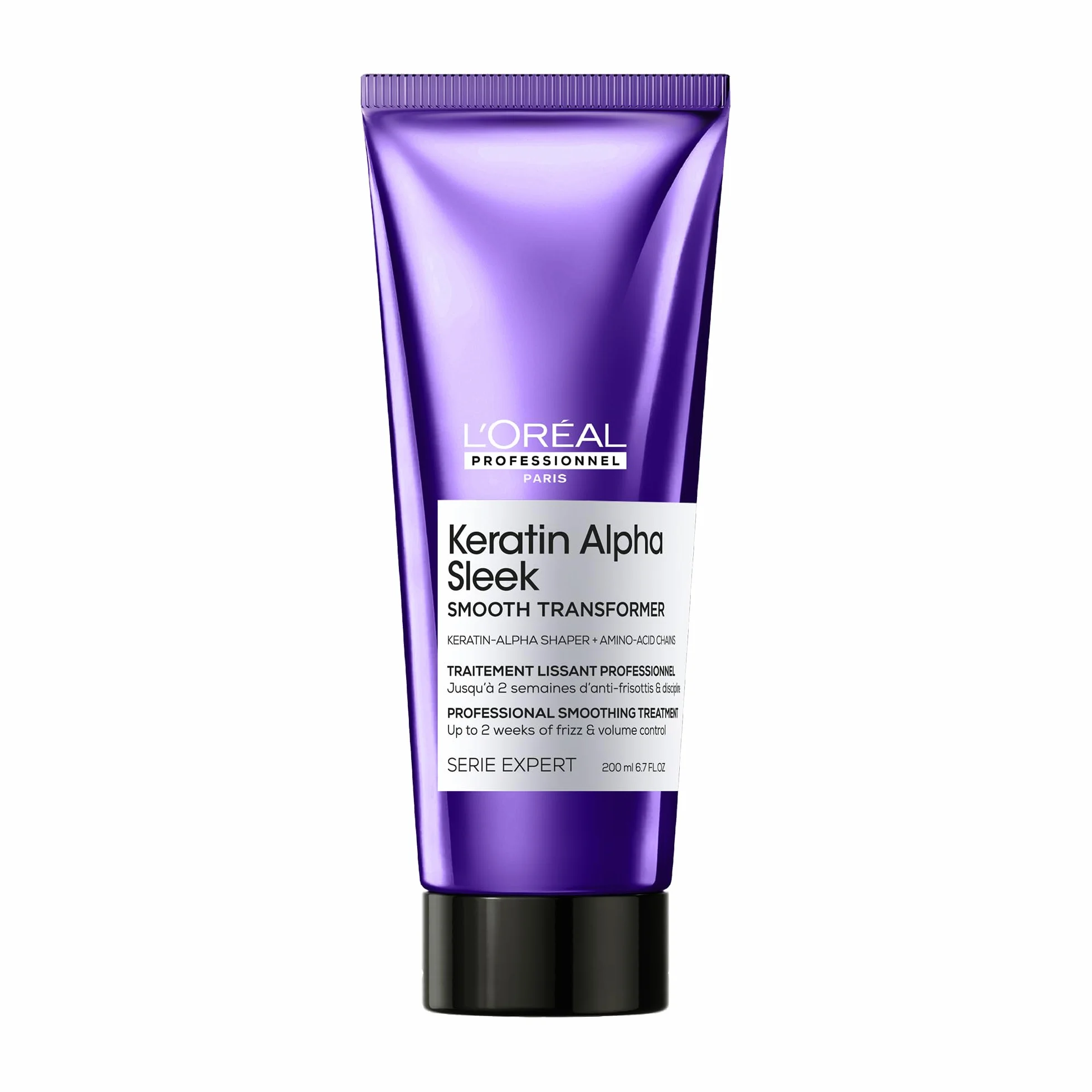 L’Oréal Professionnel Smooth Transformer Keratin Alpha Sleek Tratamiento Progresivo Anti-Frizz 200 ml