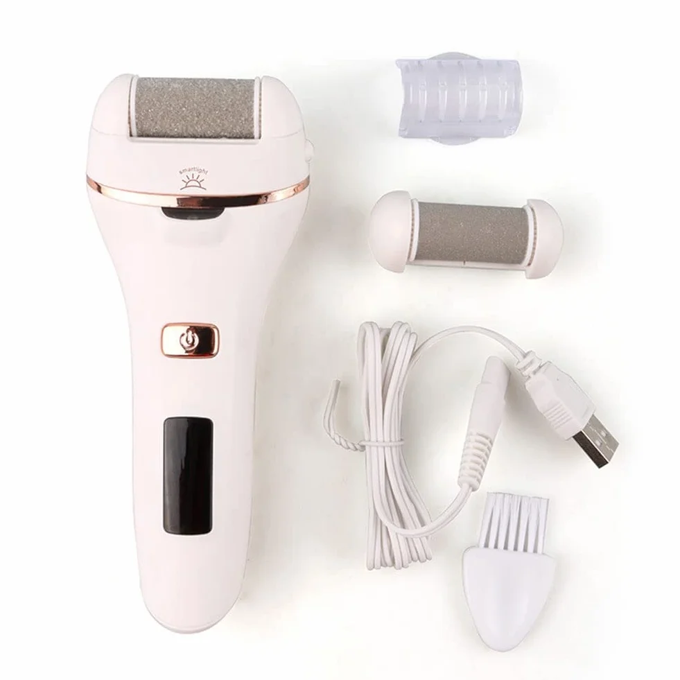 Amoladora eléctrica for pies, eliminador de callos piel seca muerta, herramienta pedicura recargable, herramientas for el cuidado los for limpieza dura y agrietada