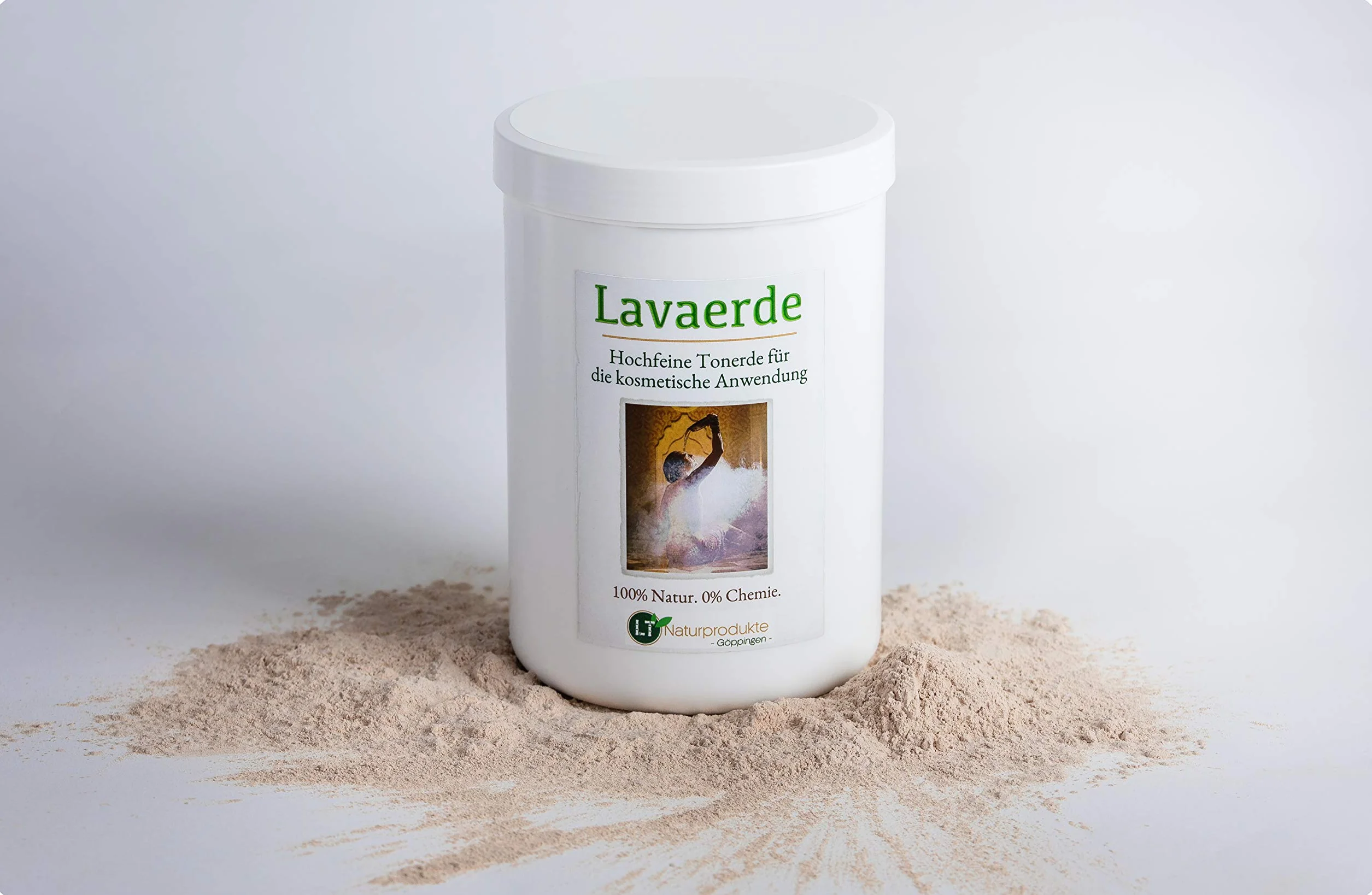 Rhassoul Polvo de Arcilla Ghassoul 800 g Extrafino Cosmética Vegano