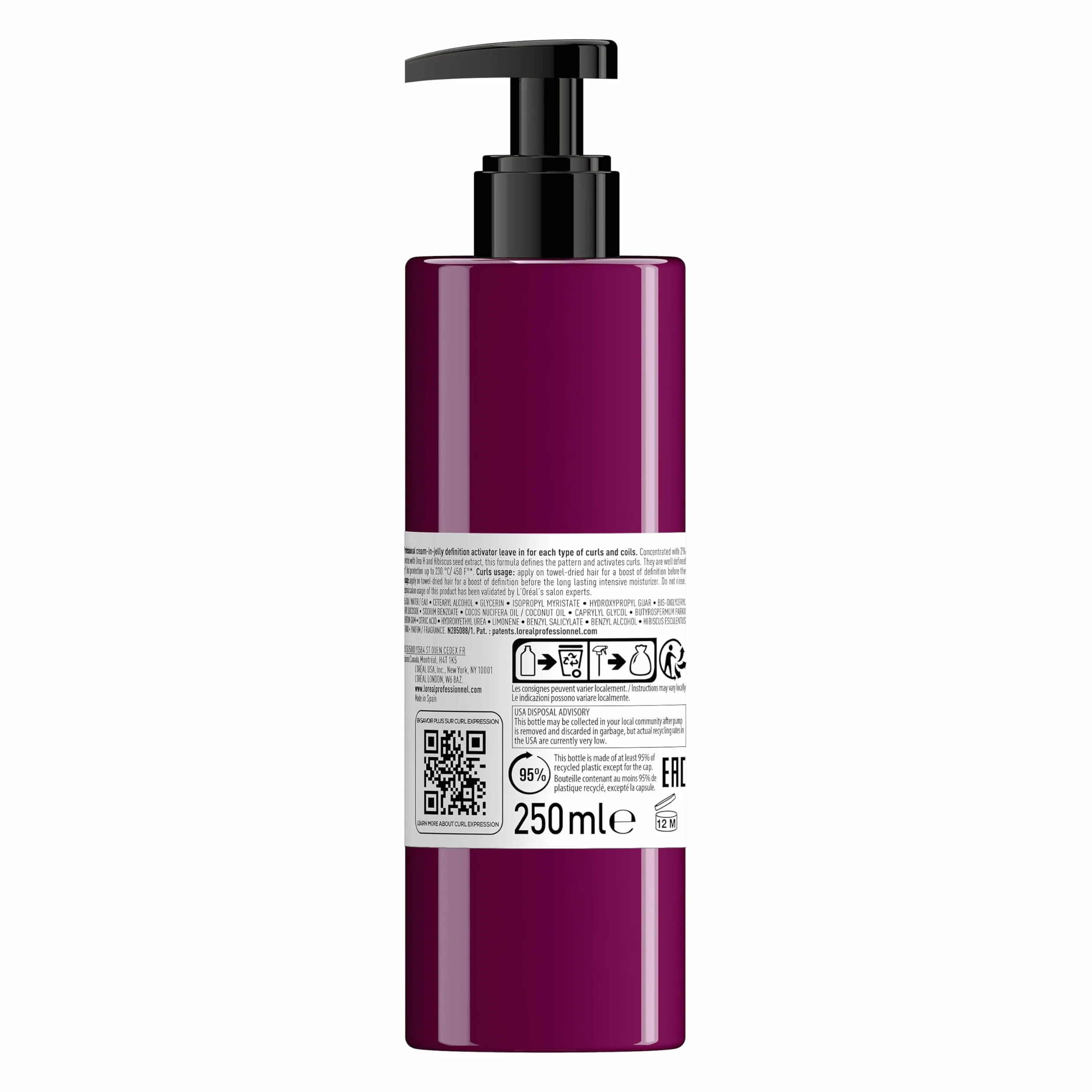 L’Oréal Professionnel Curl Expression Crema Gelificada De Definición 250 ml