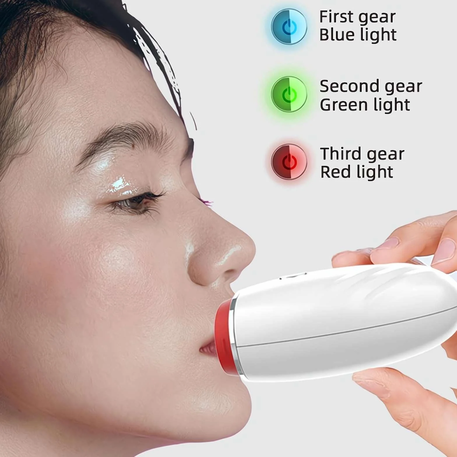 Potenciador de labios eléctrico portátil recargable hidratante