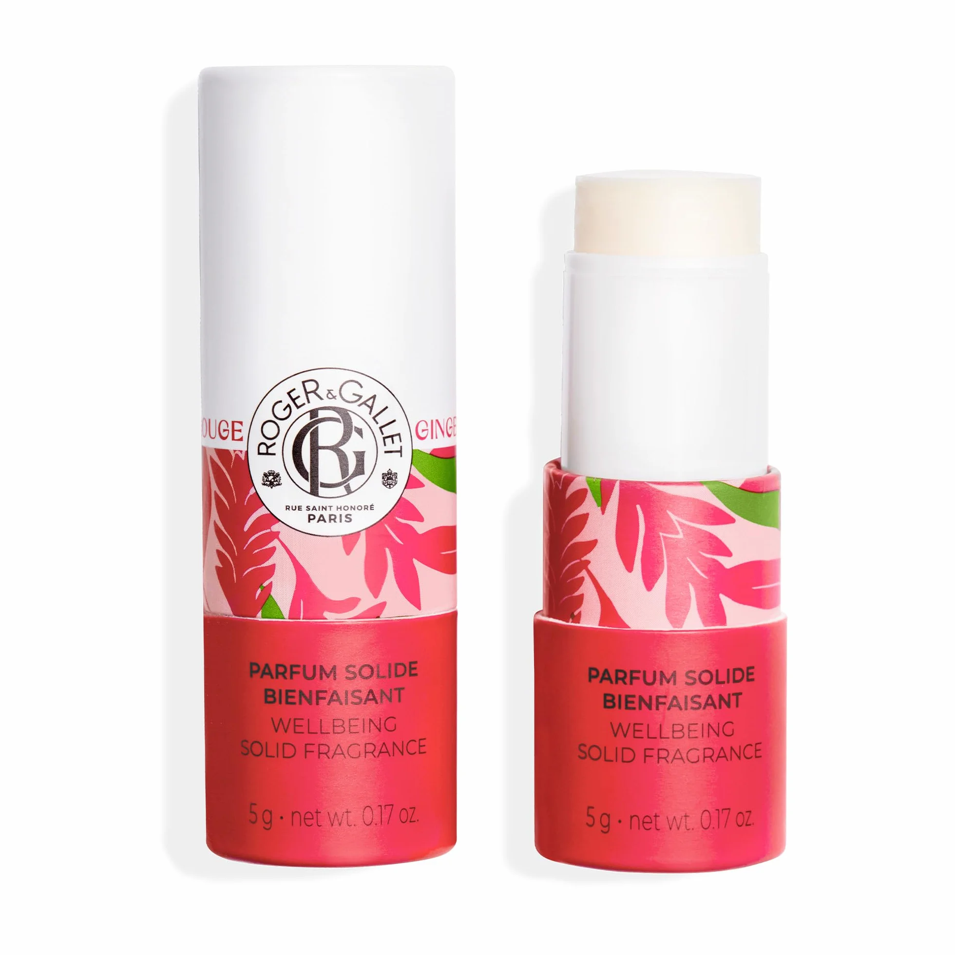 Roger&Gallet Perfume Sólido Bienestar 5g Gingembre Rouge 92% Natural