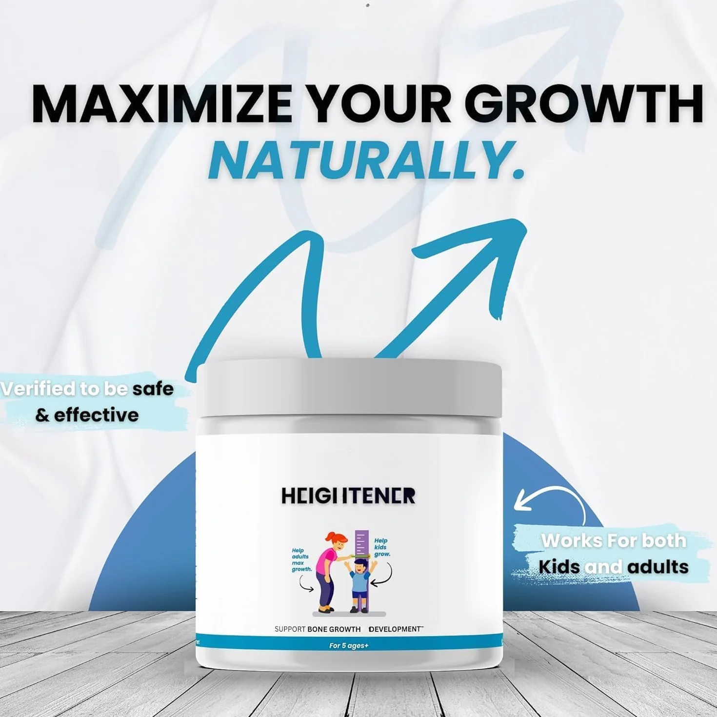 Height Boost: promueve el crecimiento natural en altura en adolescentes y adultos