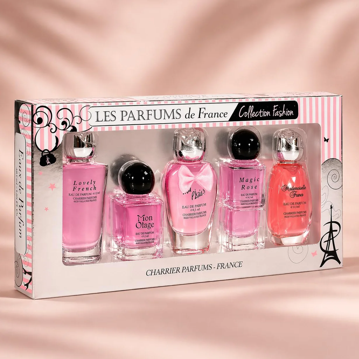 Charrier Parfums De Francia Collection Fashion Caja De 5 Agua De Printemps Miniatures 49 Ml