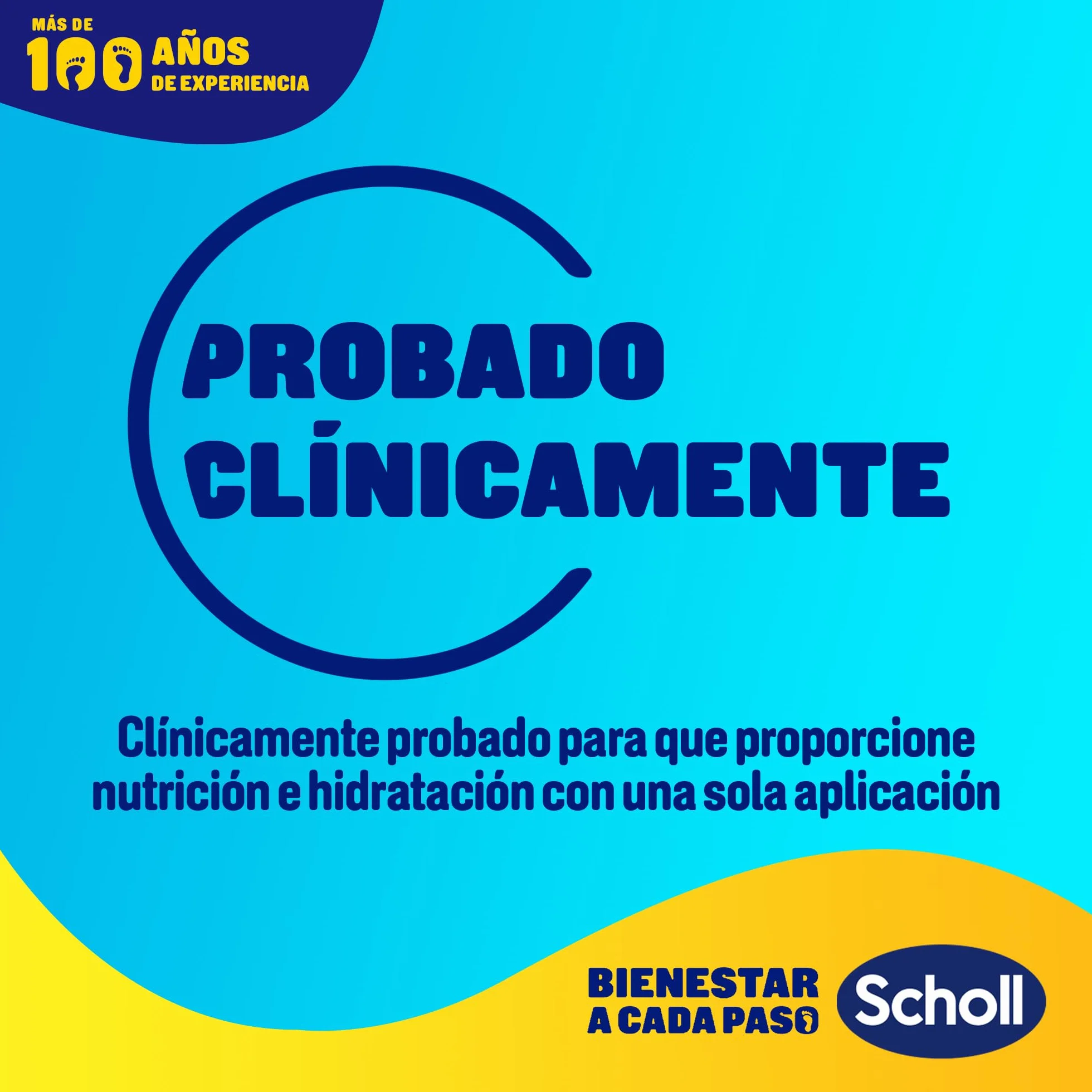 Scholl Mascarilla Nutritiva Para Pies, Hidratación Intensa 20 Minutos – 1 Par