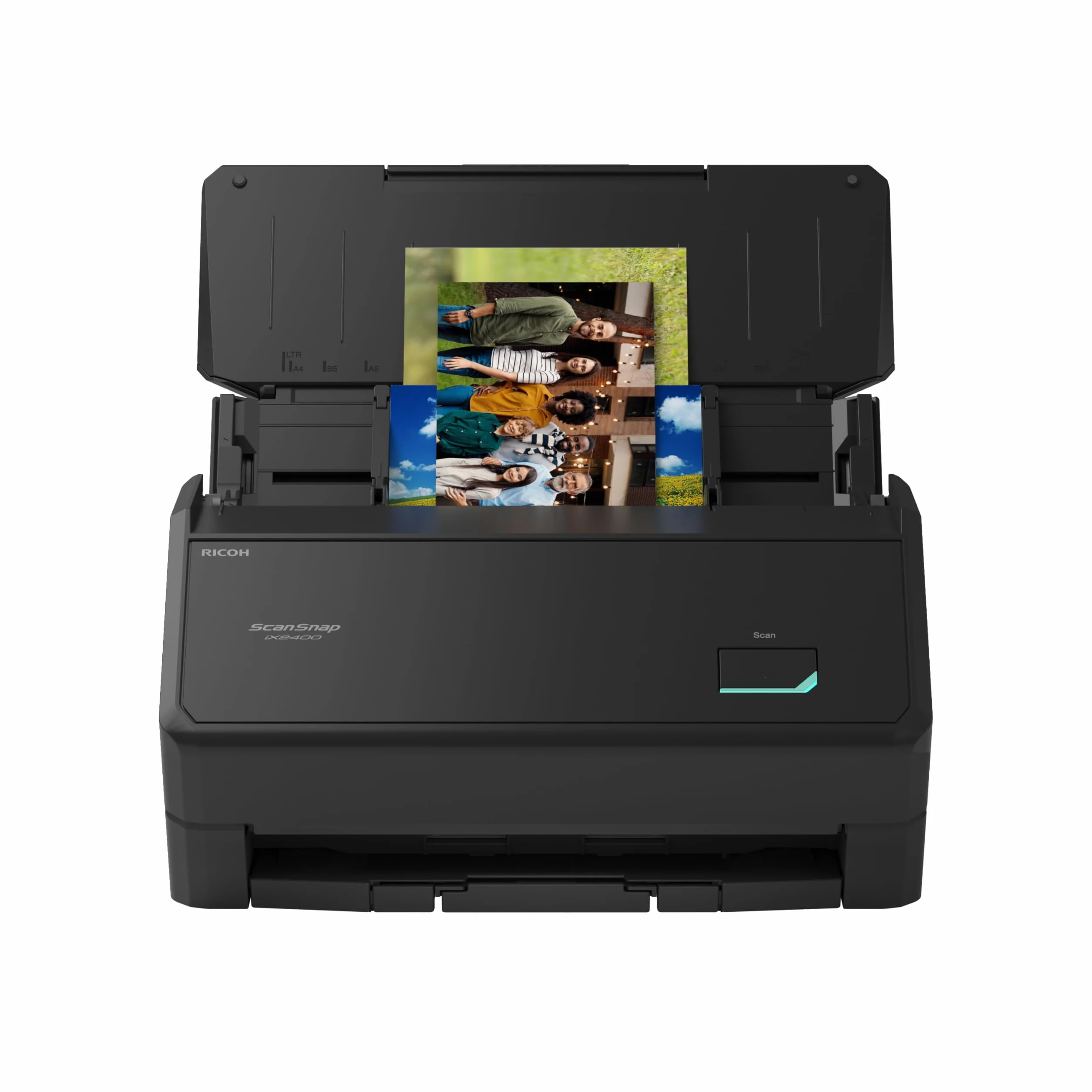 Ricoh ScanSnap iX2400 Dokumentenscanner ADF 45ppm Duplex USB 3.2 Schwarz