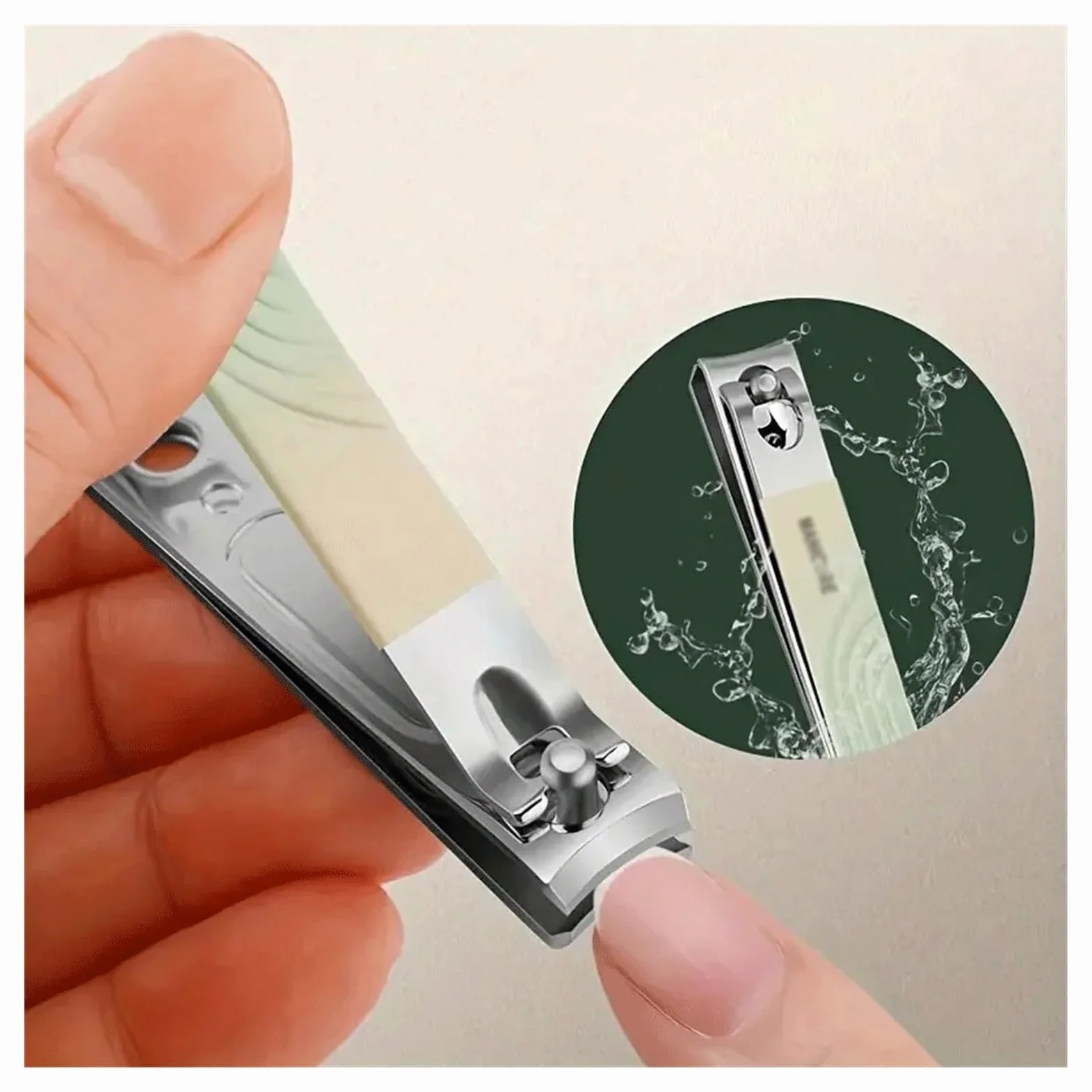 Kit de manicura práctico Juego de cortauñas Tijeras para el hogar Herramientas de pedicura de Acero Inoxidable cortauñas Viajes