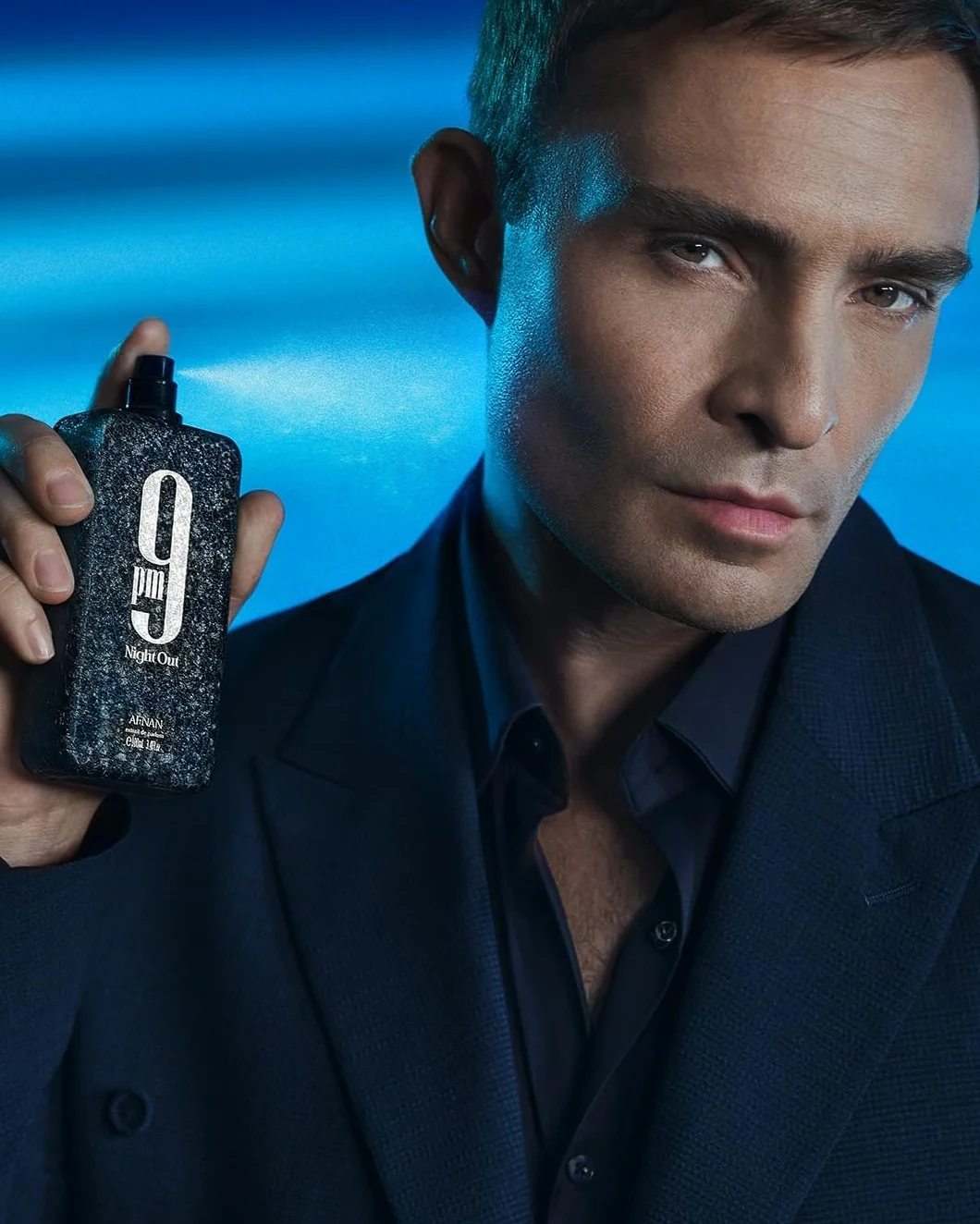 Afnan 9 PM Night Out Perfume Unisex Extrait de Parfum, 3.4 fl oz (100 ml)