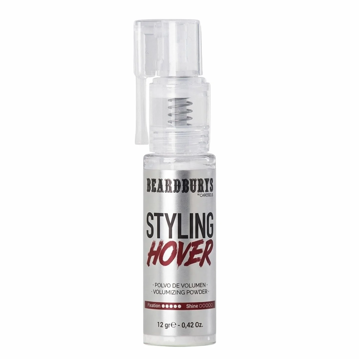 Beardburys Hover Polvo Texturizante para Hombres, Acabado Mate, Volumen, Fijación Flexible, 12 g