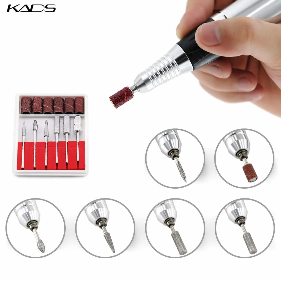 KADS 30000 rpm máquina de pulido de uñas eléctrica profesional torno para uñas Herramienta de manicura de máquina …