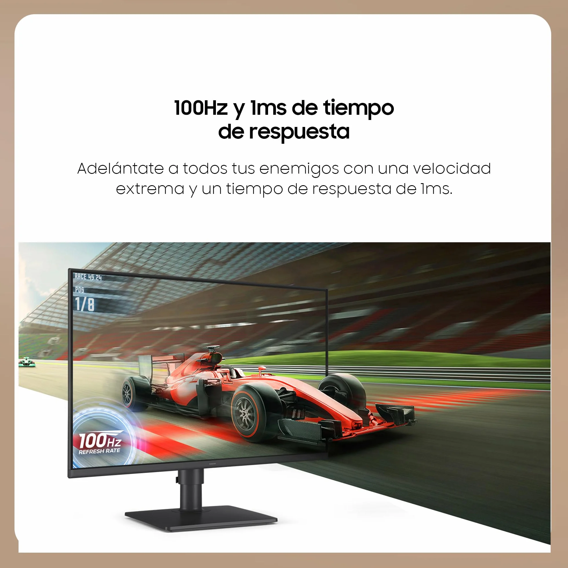Samsung S40GD Essential Monitor 27" Full HD IPS Panel 100Hz Altavoces Integrados LS27D406GAUXEN